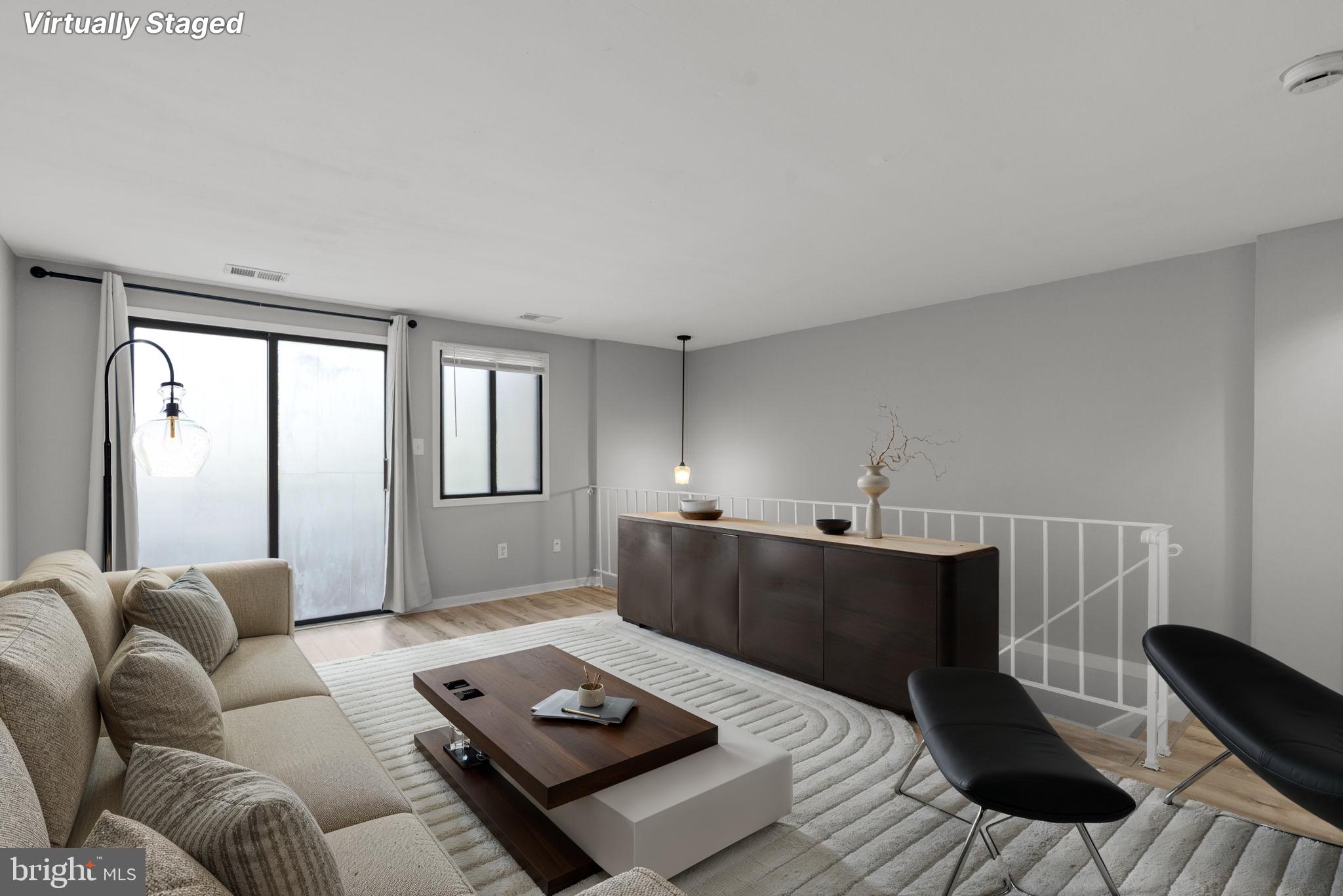 This charming one-bedroom, one-bath condo on the TOP FLOOR has almost 1,000 sq ft - the same size as many 2 bedrooms - and feels even larger with a soaring ceiling and two levels. Even better, it is move-in ready and full of character. The main level features an open concept with updated kitchen and living room. The bedroom is located upstairs, giving you privacy and features vaulted ceiling and plenty of light. Enjoy the convenience of in-unit laundry and easy access to nearby shopping, restaurants, and Costco. A commuter’s dream—just minutes to I-270 and the Shady Grove Metro!