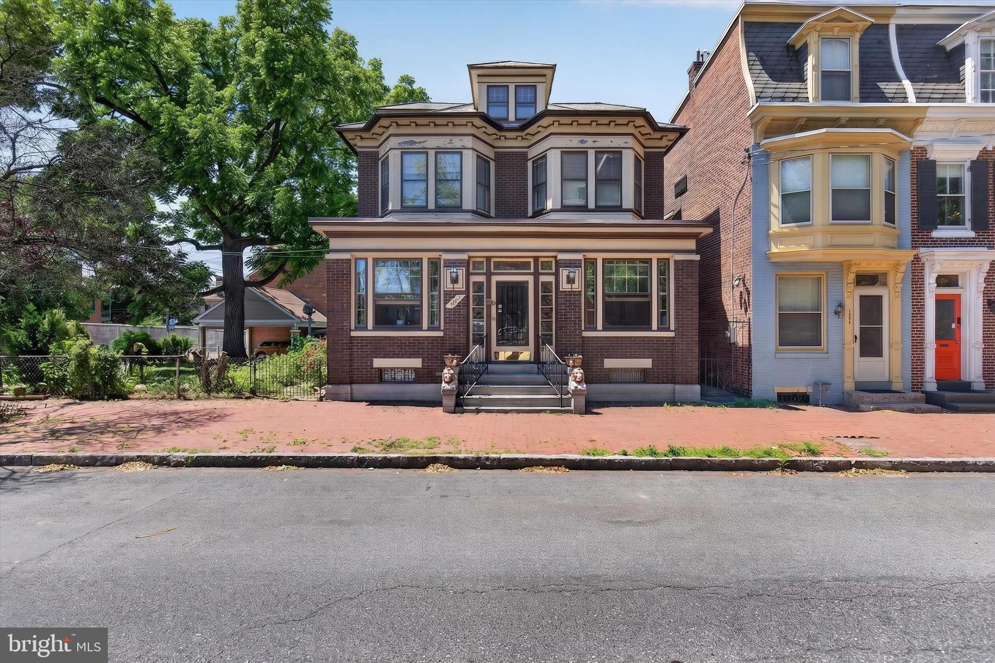 Opportunities like this don't come around often. A single family home on Green Street, one of the most sought-after streets in all of Harrisburg City is rare enough on its own. But this one comes with two lots, making it one of the largest residential footprints on the entire street. The owner is even willing to subdivide the additional lot if that's the direction you want to go. However you slice it, this property is a genuine one-of-a-kind find.

From the moment you step onto the beautiful fully finished front porch, you know this home is different. Inside, the main level flows effortlessly from room to room. Large, open spaces for the kitchen, living room, and dining room that feel grand and livable. Updated throughout yet full of the original character and craftsmanship that makes Harrisburg's historic homes so special. This is the rare combination of move-in ready and irreplaceable.

Upstairs, three generously sized bedrooms, including one with its own private covered porch. An updated full bath serves the upper level with style. Above it all, a massive attic provides storage that most city homes simply cannot offer.

Head down to the basement and you'll find another updated full bathroom alongside serious storage and workshop potential. This lower level alone adds tremendous utility and value that most homes in this zip code can't touch.

Outside is where this property truly becomes an urban retreat. A fully fenced yard of this size in Harrisburg City is extraordinary. A large stamped concrete patio sets the scene for entertaining, while the yard offers real space for family, kids, and pets. There's even the option to create off-street parking.

This is a trophy home on a trophy street. Schedule your private showing today!