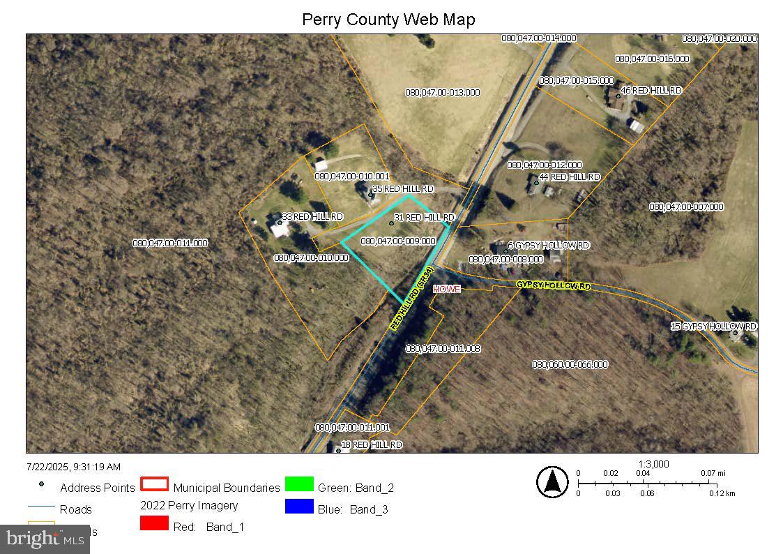 Just a couple minutes from Rt 322! Backs to trees. Build your home on this sweet little 1 acre lot  just minutes from Rt 322, grocery, and other shopping. A little over 30 minutes to Harrisburg, Camp Hill, etc.
Although the address is 31 Red Hill Rd, access to the property is a little side road off of RT 34.  There is public sewer going from Newport out to the shopping center  and possibly beyond along Red Hill Road.  From what I understand, if the home or homesite septic area  is within so many feet of the septic line, your buyers will be required to hook up to the public sewer. If not, they can pursue private septic. All that the seller knows is that there used to be a septic system there. They do not know if it was removed or if some of it is still there.  If this is a concern, they need to check it out in advance. It depends on how far from the current sewer line their home will be. All of this will have to be discussed with the SEO and the township officials. Your GPS should tell you where to turn.