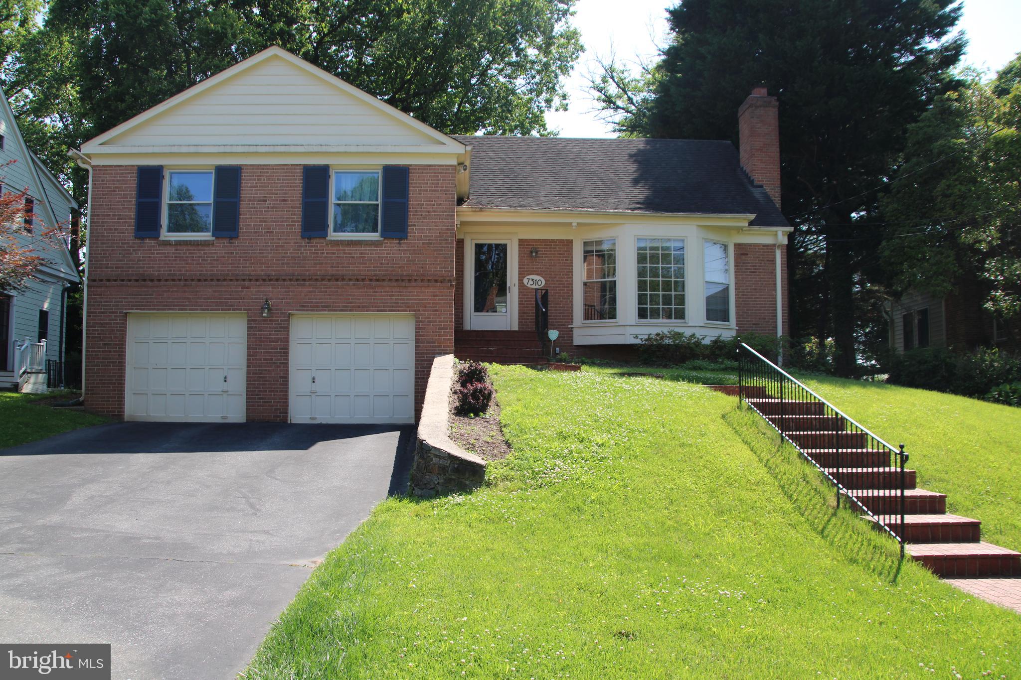 JUST LISTED: Well built, very nice naturally bright, warm & inviting split level home in sought-after Bradley Hills. Wholly renovated house including kitchen, bathrooms, floors, rooms, etc. Freshly painted 5BR/4ba w/ finished walk out basement. HW floors. Open living space, hardwood floors, a stunning wood fireplace, and roomy bedrooms with spacious closets. Bright kitchen with spacious cabinets, granite countertop, gas stove, and stainless steel appliances. Two car garage with lots of off-street parking. Large-size deck open to a green and private backyard. Ideally located on a small private cul de sac , very close to downtown Bethesda & all within an enviable close commuting distance to downtown DC. Whitman schools, highly desirable neighborhood. Over 1/4 acre lot. Excellent location and 10 minutes walks to downtown Bethesda. Very close to NIH, DC, Northern Virginia, as well as prestigious Maryland public schools. 

No pets and absolutely no smoking.

Application fee is $50 per adult
GOOD CREDIT! 
1.50 Security Deposit
NO PETS
2 year lease strongly preferred!