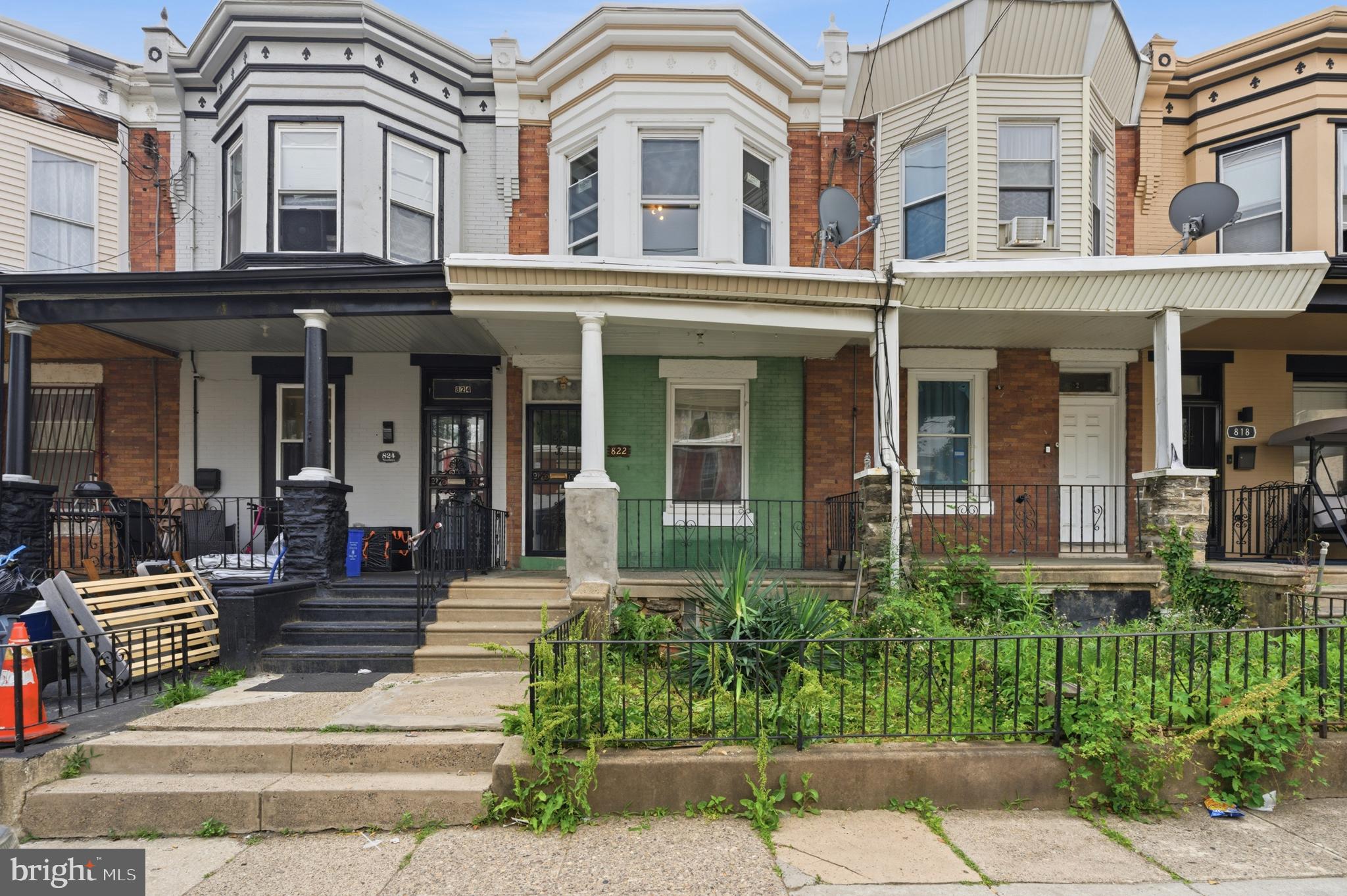 Welcome to 822 E. Woodlawn Street, a 3-bedroom, 1-bath brick rowhome in Philadelphia's East Germantown neighborhood. This charming home offers approximately 1,250 square feet of living space, featuring a spacious living and dining area, replacement windows, and a newer heating system. Enjoy relaxing on the front porch or the fenced rear yard. Conveniently located near shopping, public transportation, schools, and major roadways, this property is a great opportunity for homeowners and investors alike. Schedule your showing today before it's too late!