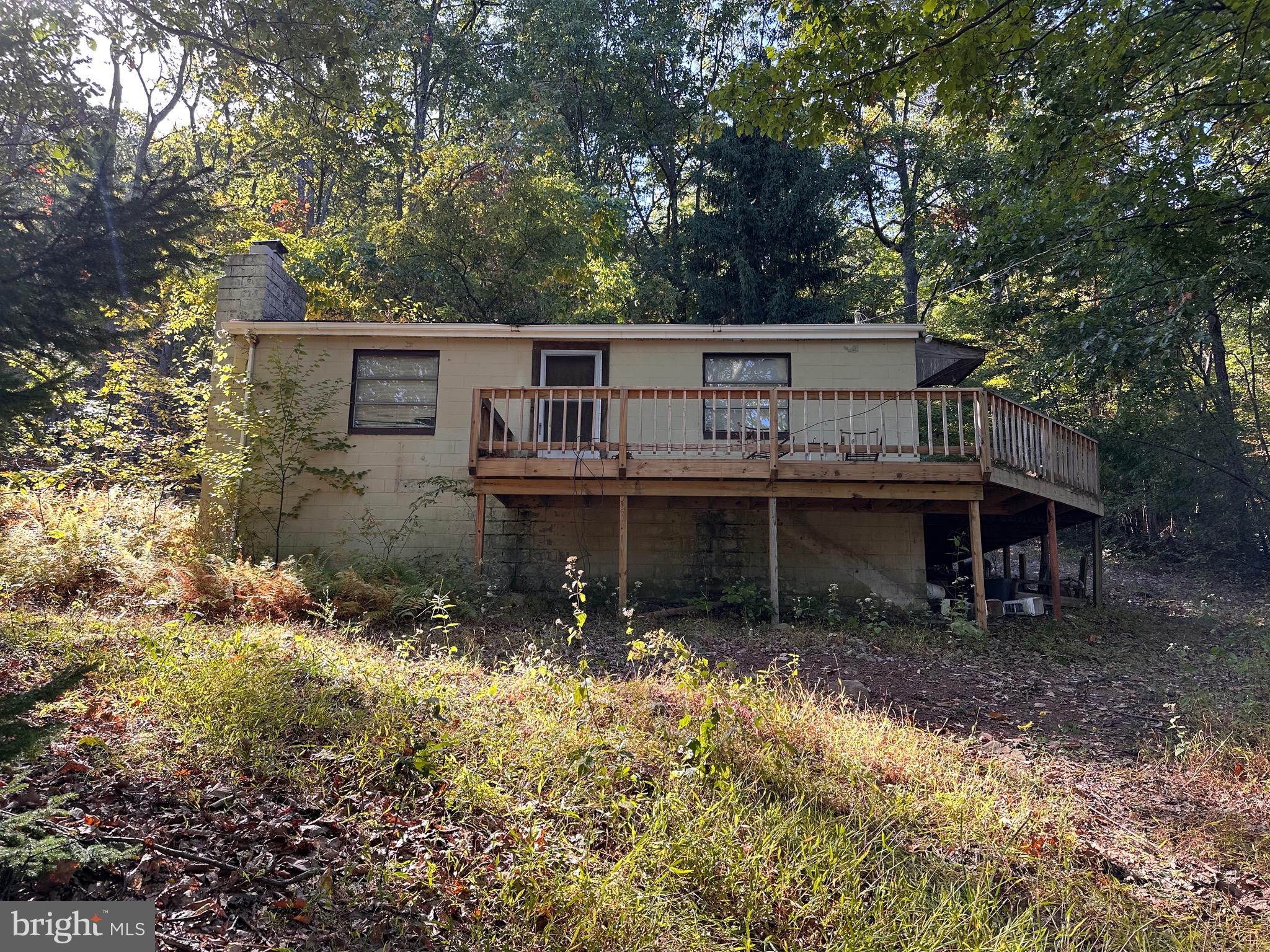 HUNTER’S DELIGHT! CONTAINS 864 SQ. FT. OF LIVING SPACE AND OFFERS MAINTENANCES-FREE CEMENT BLOCK CONSTRUCTION WITH METAL ROOF AND WRAP-A-ROUND “TREATED” DECK ON (2 LOTS/LOTS 28 & 29) = ONE ACRE OF LAND.   CABIN IS FULLY FURNISHED  AND INCLUDES:  (2) REFRIGERATORS, ELECTRICOVEN/RANGE, TRASH COMPACTOR, NEW MICROWAVE (ABOVE COUNTER W VENT), (2) BUNK BEDS, (2) COUCHES, FP W/BRICK WALL BACKING & WOODSTOVE INSERT, “WARM MORNING” GAS SPACE HEATER, (2) PROPANE TANKS,  LONG (CARPET) WALL GUN RACK AND  WORKBENCH.  ELK HORN SUBDIVISION HAS ITS OWN CAMPGROUND WITH PUBLIC BATHROOMS.  CALL  FOR MORE DETAILS AND  APPOINTMENT TO VIEW.