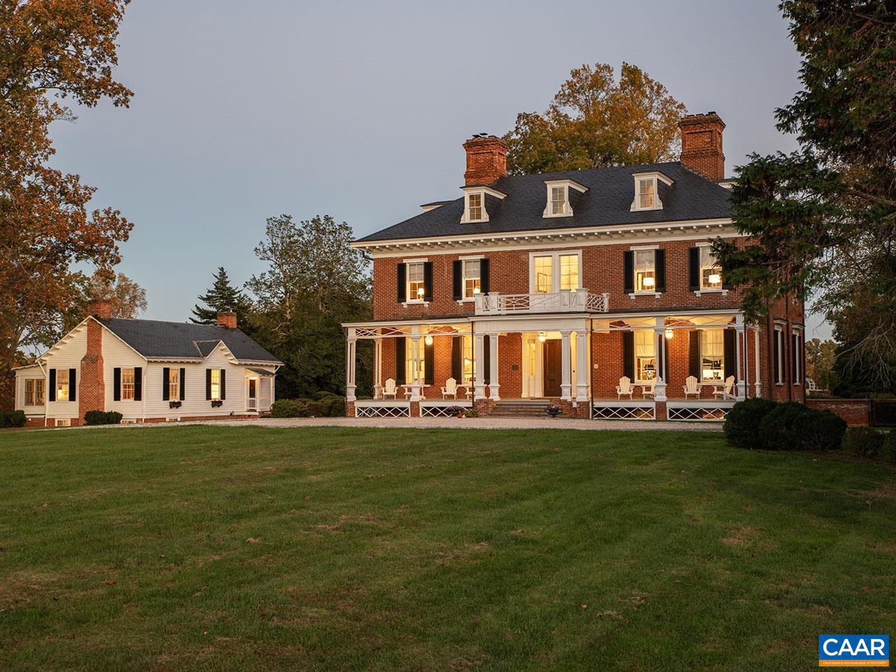 Seldom does an opportunity arise to acquire an estate near Charlottesville that combines architectural elegance, natural beauty and a deep sense of history.  Cobham Park, c.1856, impeccably restored & updated in 2018, is an exceptional private country estate in Keswick. The spacious & stately home offers 5 bedrooms, 5.5 baths, 9 fireplaces, a chef's kitchen with a custom Officine Gullo stove, formal & informal rooms & a wonderful Pub for entertaining.  Most of the original woodwork remains in the home including the iconic McSparren flying spiral staircase which is similar to the Montmorenci Staircase at Winterthur. The grounds, 286 acres of lush rolling pastures & hardwood forests, also include beautiful, low-maintenance gardens, a pool/brick pool house, springs & pond, 5 cottages & multiple farm buildings & workshop.  Cobham Park is located 15 minutes from Charlottesville & in close proximity to many of the areas best wineries & cideries.  The land is not under a conservation easement; however it would be a great candidate.,Marble Counter,Soapstone Counter,Fireplace in Basement,Fireplace in Bedroom,Fireplace in Dining Room,Fireplace in Family Room,Fireplace in Living Room,Fireplace in Master Bedroom,Fireplace in Study/Library