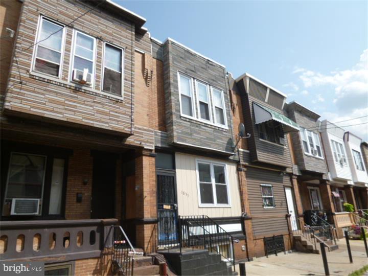 South Philly 3 bedroom house that is in pretty good condition and is rent ready to go. Property has hard wood floors, new windows, heater is forces air and wager heater is new. Taxes have been reduced to 47,000. This is a good opportunity.  All offers will be presented, $2,000 certified deposit and proof of funds will be required. AS IS Addendum and buyer will be responsible for u/o. All offers will be presented
