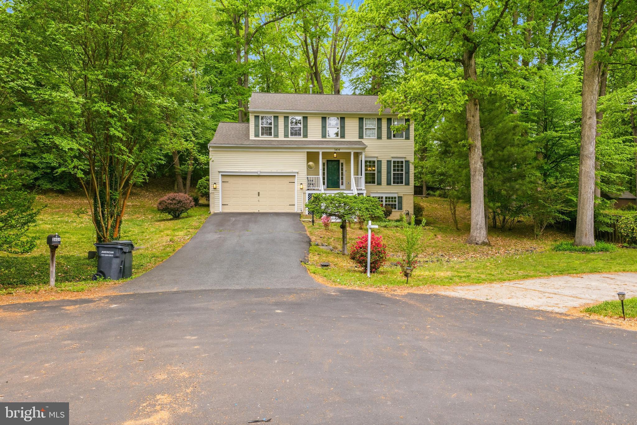 ***NO HOA*** Welcome to the Quantico Creek Community in Graham Park Shores, ideally located in close-in Triangle! Just minutes from MCB Quantico, I-95, and the Virginia Railway Express, this spacious colonial nestled in a quiet cul de sac in one of the few well-maintained neighborhoods with NO HOA! 

This beautifully maintained 5-bedroom, 3.5-bath home with over 3,000 square feet offers the perfect blend of charm, space, and thoughtful updates. From the moment you step inside, you’ll notice the warm oak hardwood floors, elegant crown molding, and a cozy gas fireplace in the family room, which is perfectly situated just off the kitchen and flows effortlessly to a spacious deck.

The kitchen and bathrooms have been tastefully updated, creating a move-in ready feel while still offering room to make it your own. Out back, the oversized yard backs to peaceful wooded views, giving you a private, serene setting to unwind. The stamped concrete patio with a built-in firepit is the perfect spot for entertaining or relaxing under the stars.

Upstairs, the spacious primary suite feels like a true retreat with a walk-in closet and a beautifully renovated en suite bath featuring a luxurious soaking Jacuzzi tub. The second bedroom also offers a generous walk-in closet, while the third and fourth bedrooms are well-sized and share a full hall bathroom, creating a functional and comfortable layout for everyday living.

The walk-out basement expands your living space with a large rec room, full bathroom, and an additional room with a walk-in closet, ideal as a fifth bedroom (NTC), guest space, or home office. This level is perfect for multi-generational living, college students, or even a roommate setup. A dedicated laundry room with abundant storage makes everyday living easy and organized.

For those who love to cook, the kitchen can easily be configured for a gas range, adding even more flexibility to this already exceptional home.
Family Room Carpet Replaed 2026 Roof and siding were replaced in 2018, offering peace of mind for years to come. Water Heater replaced in 2019 
Vacation at home in this peaceful park-like setting near the Potomac River. Enjoy world-class shopping, dining, and entertainment at Stonebridge Potomac Town Center, The Rose Gaming Resort, Wegmans, and Potomac Mills Mall—all just a short drive away. An unbeatable commuter location: less than 5 miles to the VRE, with easy access to I-95, Route 1, MCB Quantico, Metro Bus, Park & Ride, and commuter options to Fort Belvoir, the Pentagon, and DC. Close to parks, Quantico hiking trails, and scenic Quantico Creek—your ideal blend of nature, comfort, and convenience awaits!