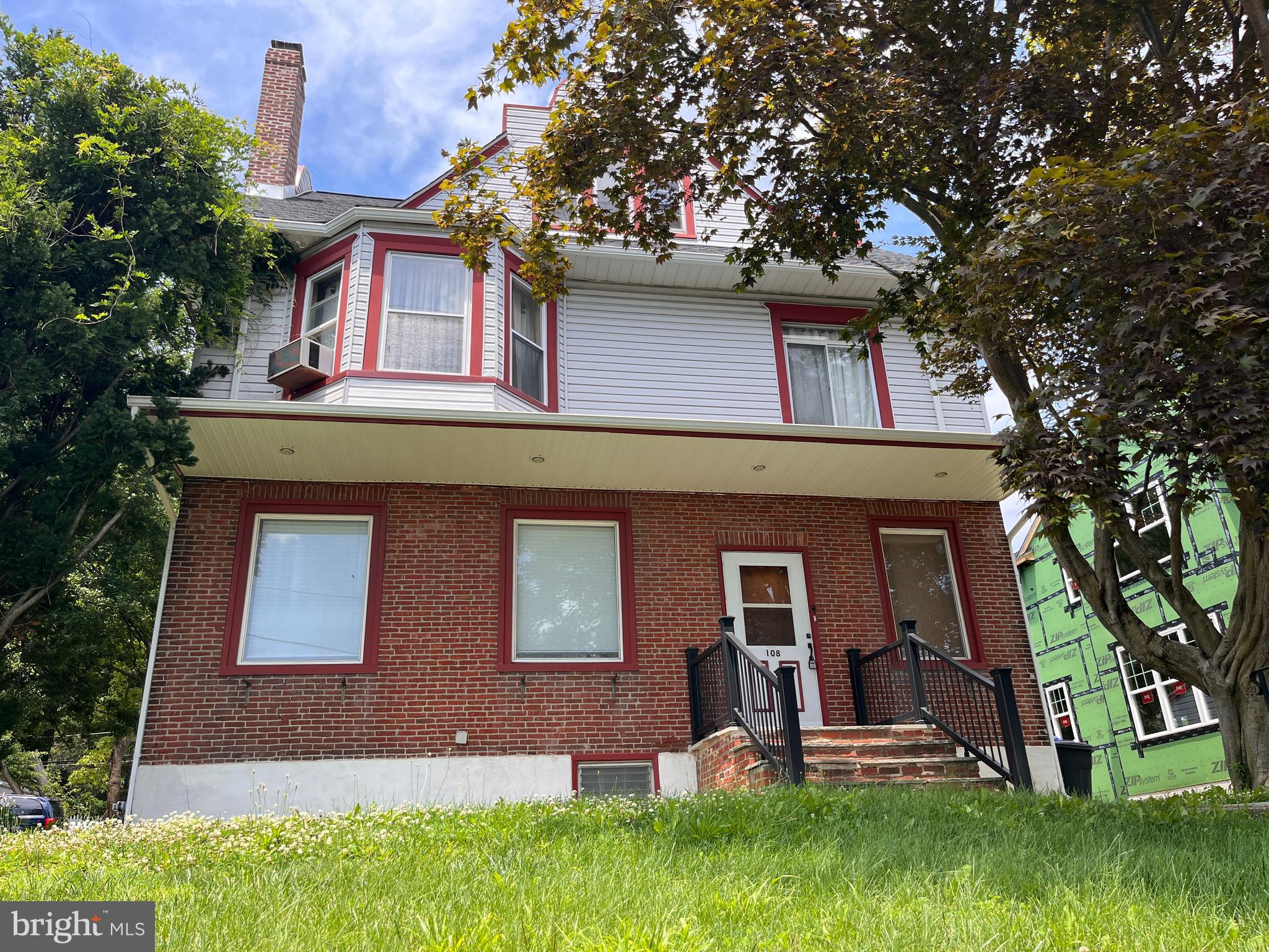 Welcome to 108 E. Township Line Road, a spacious and character-filled Colonial located in the desirable Llanerch section of Havertown. Offering approximately 2,875 square feet of living space, this 6-bedroom, 3 full bath home blends timeless architectural details with generous room sizes and endless possibilities.

Step inside to find beautiful original woodwork, hardwood floors, a welcoming living room with a wood-burning fireplace, a formal dining room perfect for entertaining, and an eat-in kitchen. The enclosed rear porch with a gas fireplace provides a cozy year-round retreat overlooking the backyard.
The second floor features four spacious bedrooms and a full bath, while the third floor offers two additional bedrooms, another full bath, and flexible space ideal for guests, a home office, or extended family. The full basement has been waterproofed, provides abundant storage, laundry and future finishing potential. 

Recent improvements include a newer roof 2024, updated gas lines, upgraded electrical panel and new sewer line. Conveniently located near parks, shopping, dining, public transportation, and within the Haverford Township School District, this home offers exceptional space, charm, and opportunity in one of Havertown's most sought-after neighborhoods. Schedule your private showing today! SOLD AS IS!