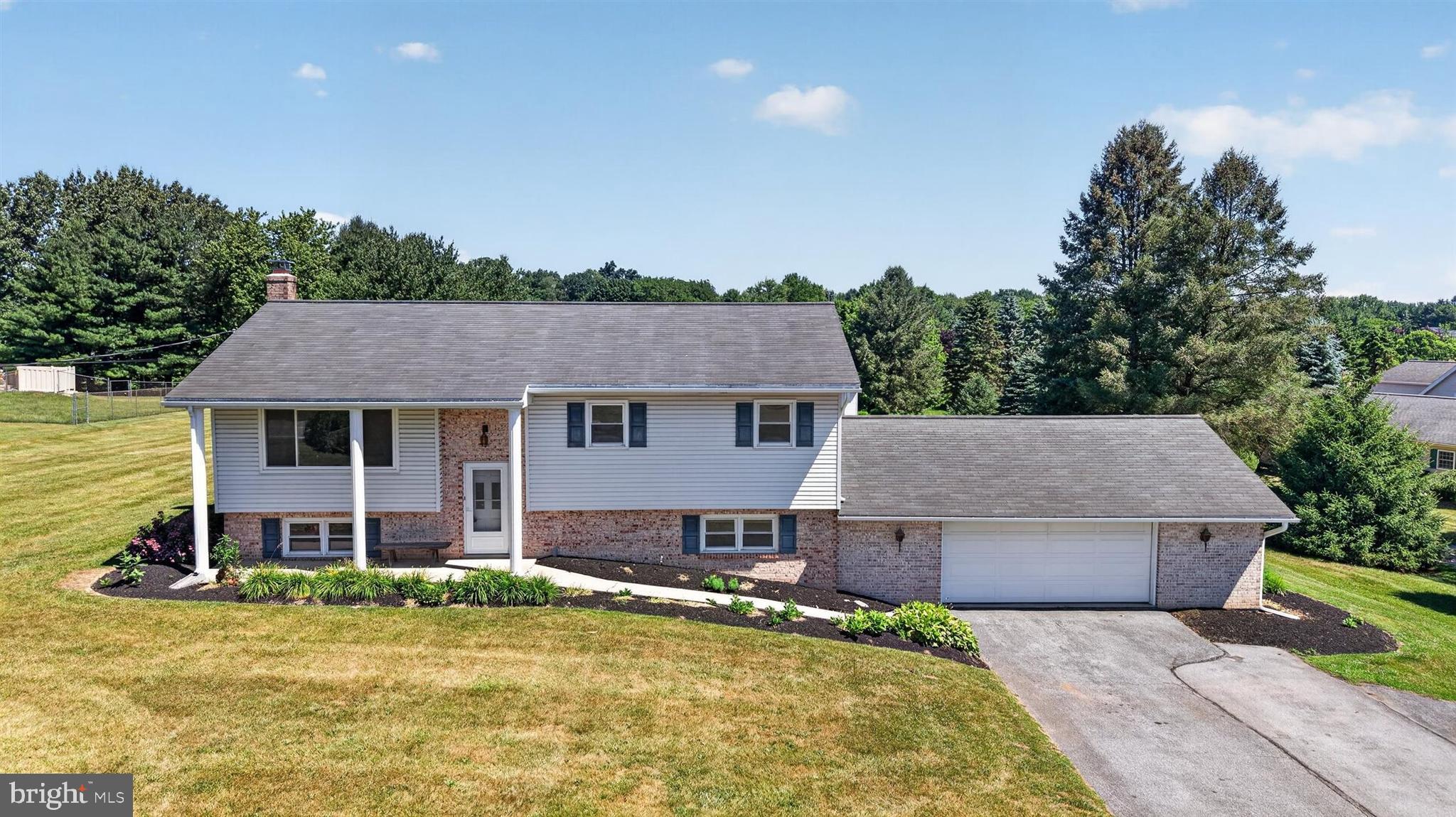 This beautiful bi-level home  has just been repainted  and has new carpets in the bedrooms and lower level family room plus vinyl  plank  in other areas.  Move in condition. The current owner is the second owner of this home. You have 4 generous sized bedrooms plus 2 full baths . The attached garage is an oversized 2 car garage  Colonial Kitchens of Annville installed a new kitchen approximately 10 years ago. The lot size is 1  acre.  There are floor plans of the home in the documents section of this listing

Check out the pictures.  This property won't last long