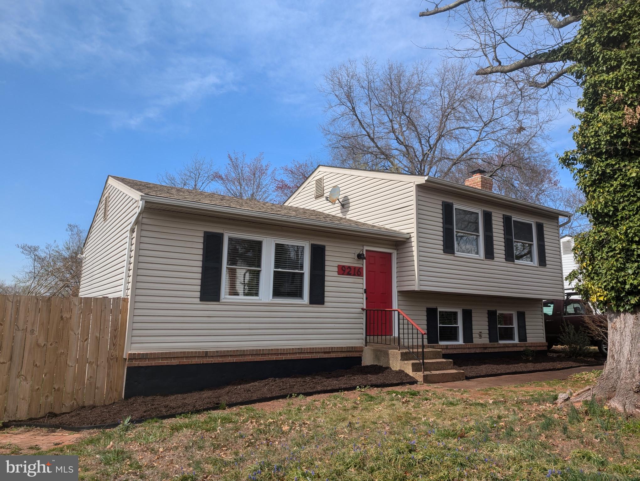 Fully renovated 3 bed/2.5 bath split-level home on 1/4 acre lot with all brand new appliances. Beautifully remodeled kitchen with new window, Ikea cabinets, quartz countertop, range hood, and tiled backsplash. Spacious living room, den, and fully-finished basement with new luxury vinyl plank flooring, lighting, and paint provides lots of space for everyone. Dining room with new sliding glass door opens to a newly built deck with long-lasting, low-maintenance composite boards and wood railings freshly stained with Benjamin Moore Woodluxe. Nice big backyard with brand new shed provides extra storage. Ring doorbell and hard-wired floodlight Ring camera provides extra security. Upstairs there are 3 bedrooms and 2 full baths. The master bath is fully renovated with a walk-in shower with sliding glass door that has floor to ceiling tile over leak proof kerdi-board and kerdi shower pan. The second bathroom is fully renovated with a fully tiled bath/shower over kerdi-board. All stairs have new white oak hardwood treads finished with 6 coats of wear-resistant polyurethane. Brand new HVAC system, extra blown-in cellulose insulation in attic ( R-60), closed-cell spray foam in basement, and 5 new windows in den and basement make the home nice and cozy during all seasons. Left side of roof has new shingles installed in 2023. All new window and sliding door blinds installed in 2025. House is on a quiet street close to Byrd Park. It is close to shopping and restaurants and conveniently located near Old Town Manassas, the Medical Center, and I-66/express lane access to Washington, D.C. Make this beautifully renovated turnkey house your new home. No HOA.