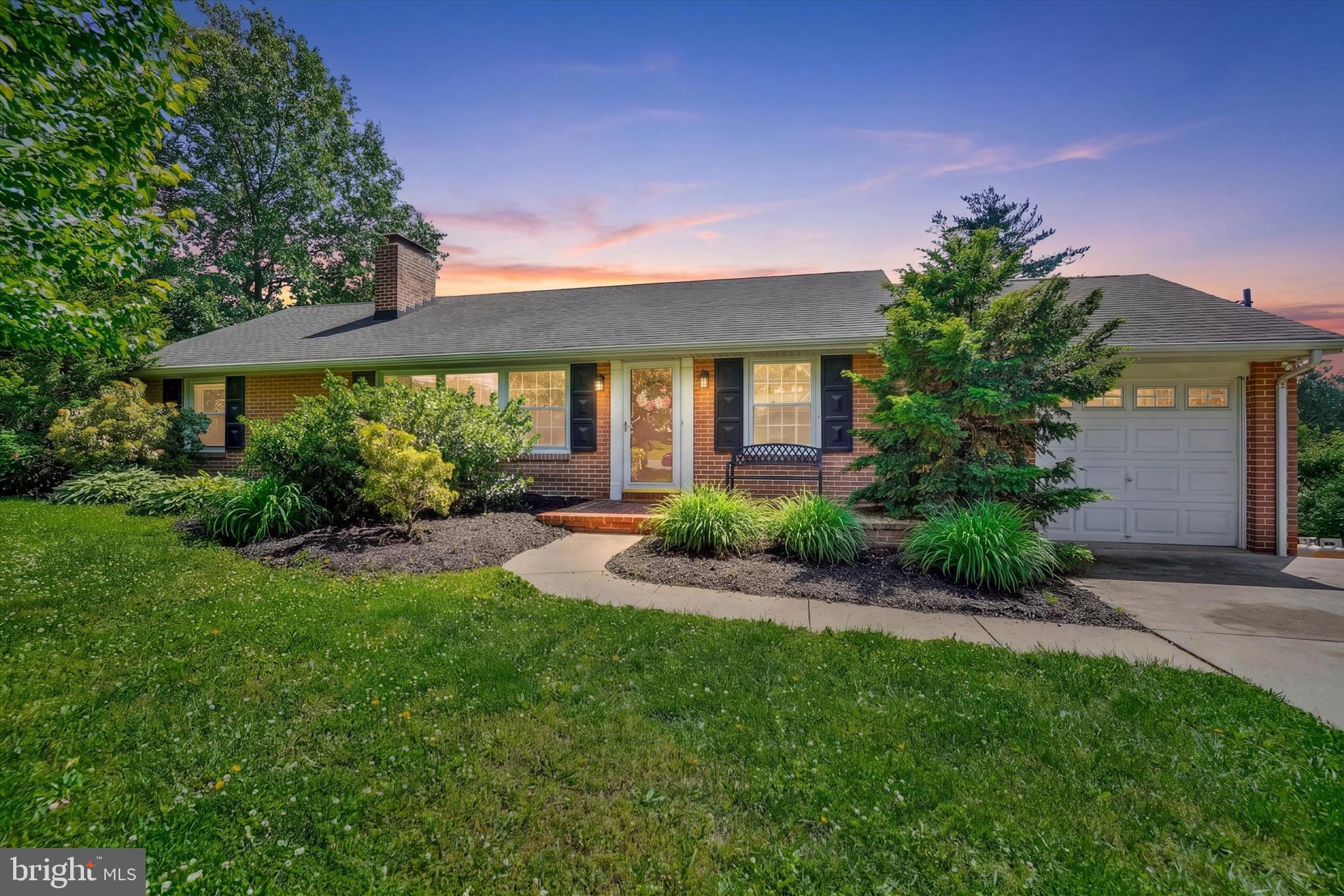 Excellent location and value ! Check out this 4 bedroom & 3 full bath Rancher within walking distance of York Suburban High School ! The nicely sized brick home is well built and has been updated with an architectural shingled roof and replacement windows.  Attractive features include an open living room/dining area on the main floor with wood floors and fireplace. The lower level includes a family room and level walkout entrance to the backyard. An elevated deck overlooks mature landscaping and is an ideal area to spend summer evenings with friends and family. Currently scheduling tours for the weekend so contact your Realtor today.