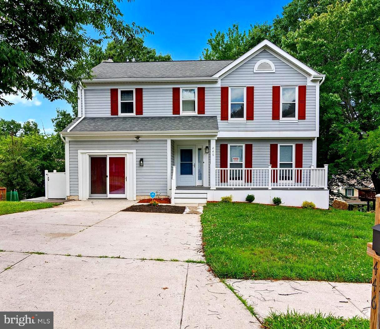 AN UNMATCHED OPPORTUNITY! RARELY AVAILABLE COLONIAL ON A PREMIER CUL-DE-SAC! Tucked away on a quiet, highly coveted cul-de-sac in the desirable Worthington Glen subdivision of Owings Mills, this spectacular 4-bedroom, 3.5-bathroom colonial is an absolute showstopper. Combining total suburban privacy with unmatched everyday convenience, this turn-key masterpiece has been extensively renovated and freshly painted from top to bottom. It offers the rare peace of mind and luxury that today's buyers are fighting for!From the moment you step inside, you are greeted by an elegant formal dining room, gleaming laminate floors, and a sun-drenched living room elevated by gorgeous, ultra-modern lighting fixtures. The absolute crown jewel of the home is the chef’s eat-in kitchen. This culinary dream features premium quartz countertops, a full suite of stainless steel appliances, and a sunny breakfast nook for your morning coffee.Designed flawlessly for comfortable living and high-end entertaining, the kitchen flows directly into a warm family room anchored by a cozy wood-burning fireplace. Slide open the glass doors to experience a seamless indoor-outdoor lifestyle, leading you out to a massive, welcoming deck that overlooks your own private yard—your new favorite spot for summer barbecues and peaceful evenings.Upstairs, the second floor serves as a peaceful retreat housing four spacious bedrooms. This includes a massive primary suite complete with its own beautifully updated private en suite bath w the laundry room just outside  the hallway...Need even more space? The fully finished lower-level basement is a total game-changer. Offering a massive recreation room and a convenient full bathroom, this versatile bonus space is perfect for a home theater, a private guest suite, or the ultimate home gym.Opportunities this perfect are few and far between. Do not wait for the weekend—schedule your tour today before this unbelievable dream home is gone forever!