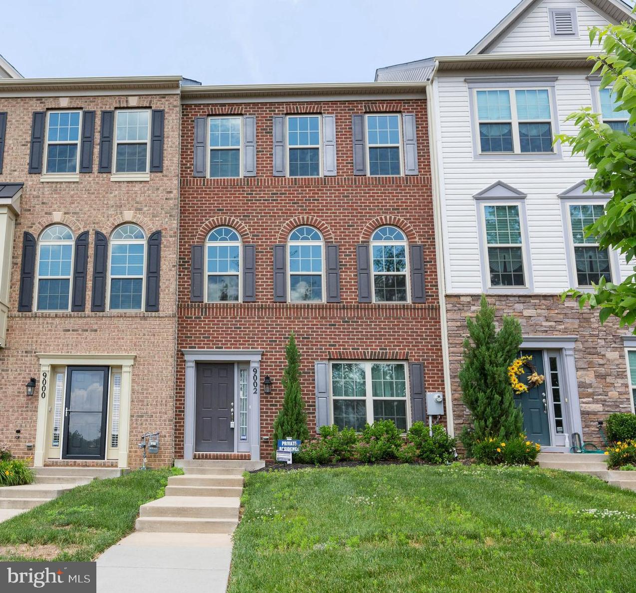 Welcome to this lovely almost like new townhome in the premier location across from Woodmore Towne Center. This home offers three bedrooms; master bedroom with large walk-in closet, master bath with spa like separate shower, double sink, enclosed water closet, remote control ceiling fan. Two additional bedrooms, top floor laundry area. Half bath on the entry level with open den/family room. The second floor offers gleaming wood floors throughout, palladium windows in the living room, open area for the dining room, space for family room off the upgraded gourmet kitchen. Second half bath at the stairs landing. Two car garage. Brand new roof   2019 with 30 year warranty! Carpet will be cleaned prior to move in.  Abundance of shopping  choices  (Wegmans, Costco), don t feel like cooking you have numerous restaurant choices. Retail: Nordstrom Rack, JC Penny s, Best Buy, Starbucks and many more and it s all conveniently located across the street!   The community offers: pool, tennis courts, gym, playground, community club house.  With so much to offer   this is an ideal place to call home!