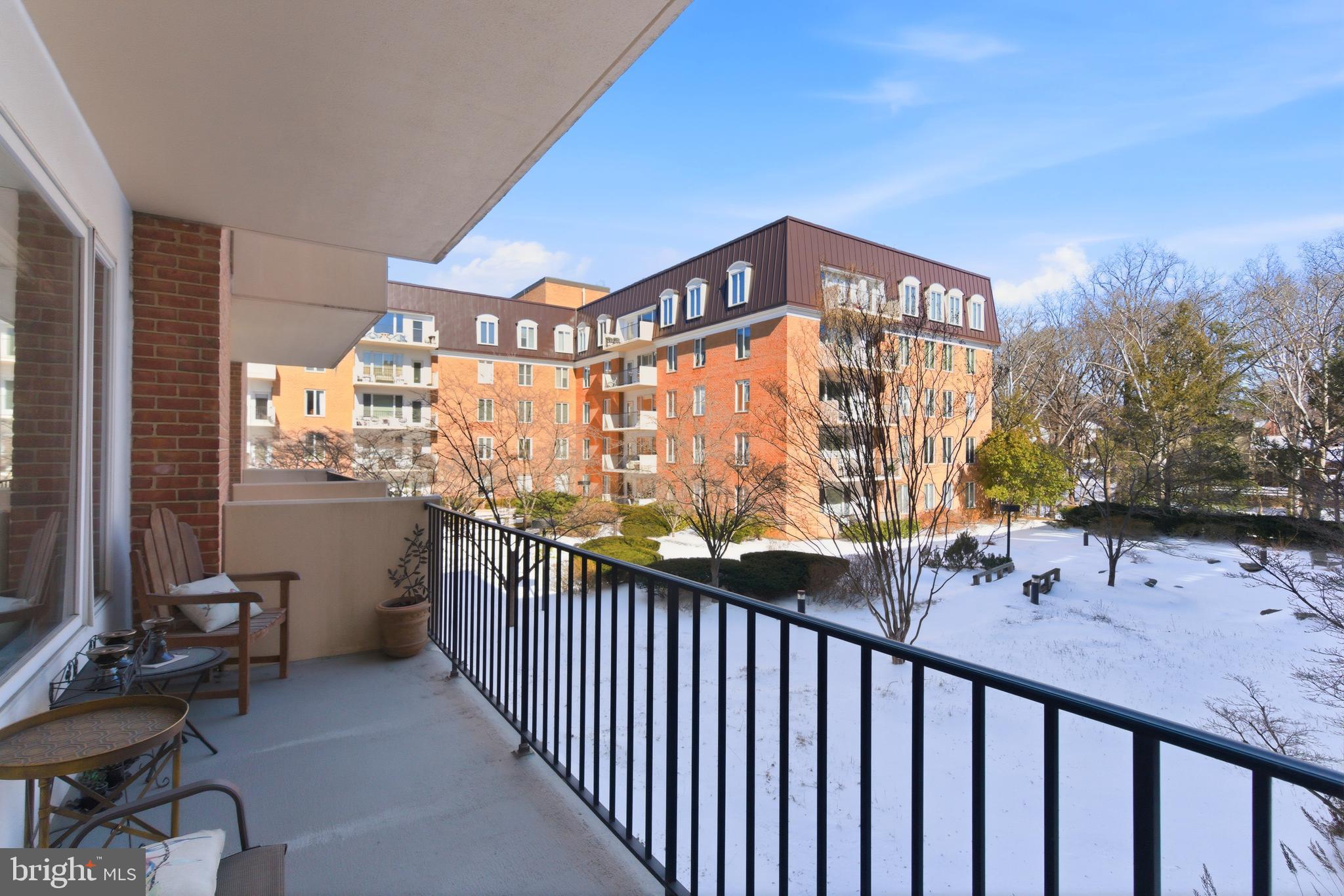 *Quiet Courtyard exposure with private balcony-not facing Connecticut Ave traffic!
* 24 hour Desk
* Secure Building
* Garage Parking Included
*2 Storage Spaces
Welcome to 8101 Connecticut Avenue, a well-appointed one-bedroom condo ideally located in the heart of Chevy Chase. This residence features a desirable courtyard-facing orientation, offering tranquil green views and a quieter setting away from street noise, along with a private balcony—perfect for enjoying morning coffee or relaxing outdoors.

Inside this seldom available one bedroom unit, you will find a bright and functional layout with generous living space suited for both everyday living and entertaining. The current owner has replaced all the kitchen  appliances, added a water filtration unit, and the updated bathroom adds a fresh, modern touch. Natural light fills the home, creating a warm and inviting atmosphere throughout. HVAC has also been replaced by the current owner.

The building provides a 24-hour front desk, offering added convenience, security, and peace of mind. Enhancing the value of this home are one reserved parking space in a prime location and two dedicated storage spaces, a highly desirable combination for condo living.

Residents enjoy beautifully maintained grounds, tree-lined walking paths, and close proximity to shops, restaurants, and public transportation, making daily errands and commuting effortless. With easy access to  the future Purple Line light rail, downtown Bethesda,  Washington, DC,  and I495, this condo offers the perfect blend of comfort, convenience, and location.

An excellent opportunity for low-maintenance living in one of Chevy Chase’s most sought-after communities.