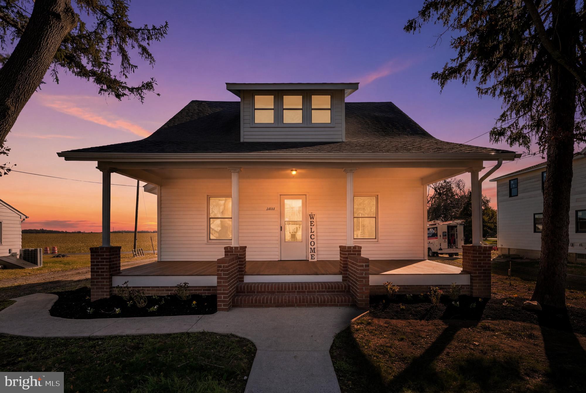 This beautifully renovated Craftsman-style bungalow blends classic character with thoughtful modern updates. From the moment you arrive, the spacious front porch creates a welcoming first impression and the perfect spot to relax at the end of the day. Inside, refinished original hardwood floors bring warmth and charm to the main living areas, while updated flooring in the kitchen adds a fresh, modern touch. The kitchen is designed with both style and function in mind, featuring quartz countertops, new appliances, and generous cabinet space for cooking, hosting, and everyday living. The first-floor primary bedroom offers added convenience with a private attached bathroom featuring a beautifully tiled stall shower. Upstairs, you’ll find three additional bedrooms with hardwood floors and ceiling fans, along with a spacious full bathroom that offers excellent storage and another tiled stall shower. An unfinished basement provides additional storage space and flexibility for future use. Major updates, including a brand-new septic system, offer added peace of mind. With a comfortable layout, updated finishes, and timeless Craftsman charm throughout, this home is ready for its next chapter. Schedule your tour and see everything it has to offer for yourself!