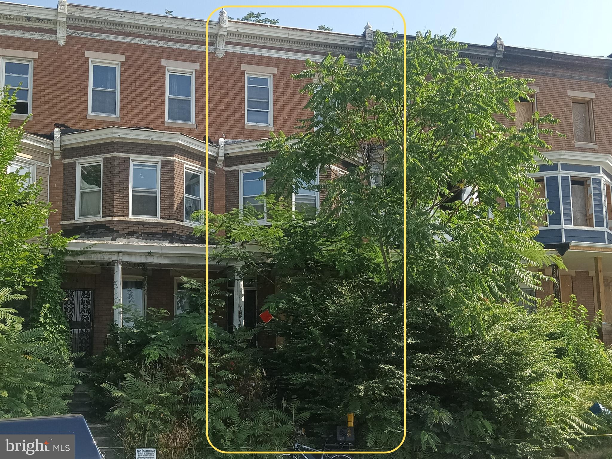 ONLINE AUCTION: This auction takes place on the Ashland Auction Group website bidding platform. Bidding begins 7/23/2026, 10:00 AM. Bidding ends 7/27/2026, 11:50 AM. The list price is the suggested opening bid. Deposit: $5,000.

This two-story, porch-front townhouse is located in the Rosemont neighborhood of Baltimore City. Residents can enjoy the nearby attractions and facilities such as the Coppin State University, Leon Day Park,and Gwynns Falls/Leakin Park. The property is vacant. It has easy access to Edmondson Avenue and North Franklintown Road, offering convenient connections to downtown Baltimore and surrounding areas.