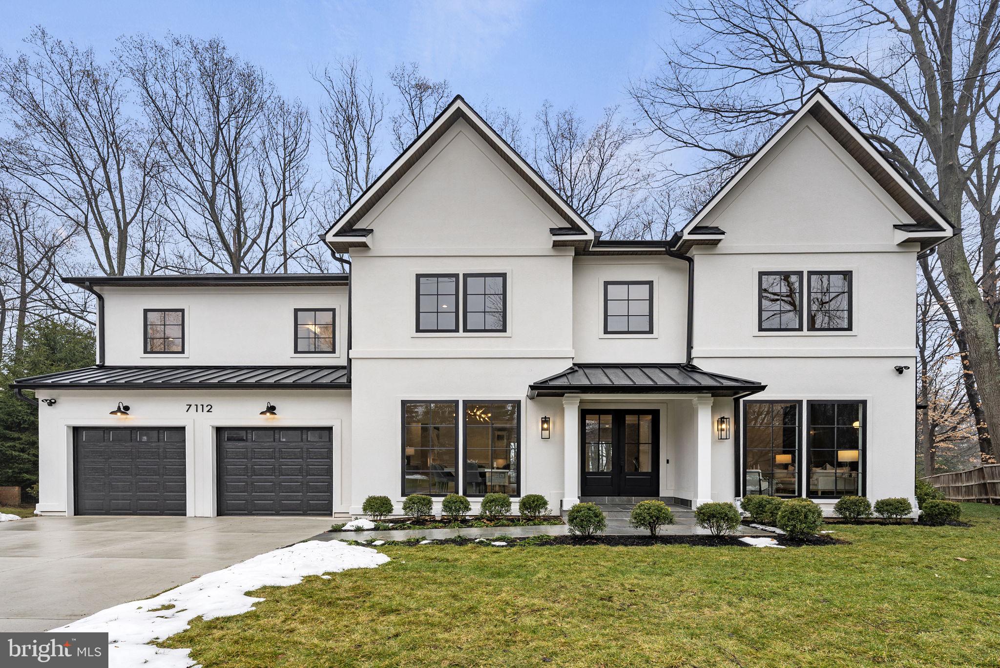 Welcome to 7112 Amy Lane, a brand new single family home in coveted Burning Tree Estates.  Spanning over 6,700 square feet of living space, this thoughtfully designed home seamlessly blends modern elegance with functionality, providing an expansive space for every aspect of your lifestyle. From state of the art amenities to meticulously crafted details this home exudes luxury while embracing the comforts of home.  The main level offers an ensuite bedroom, a beautiful private office with floor to ceiling windows, detailed finishes in every room, a large mud room and butler's pantry.  The gourmet kitchen and great room walk out to a large stone Patio with built in kitchen and screened in porch.  The upper level boasts the primary suite, a private sanctuary with a luxurious oversized spa bathroom, with heated floors and modern open shower and bath and a boutique style walk in closet.  On this level you will find three additional ensuite bedrooms and a large laundry room. The Lower level offers an ensuite bedroom, media room , home gym and a large open area for entertaining that looks out to beautifully crafted hardscape enhancing the visual appeal of the meticulously arranged landscaping.  This home is ready for immediate delivery,  let's make it yours!
