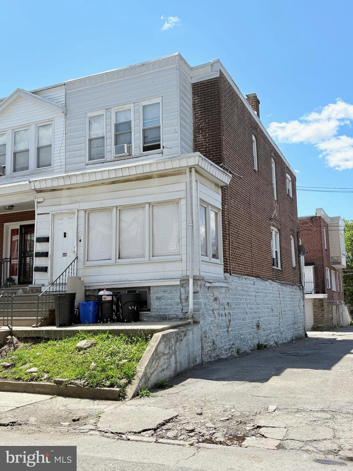 A well-maintained turn-key multi-family investment property with long-term tenants, located on a quiet block. This corner property features two units with potential of three for additional income & increasing rents, all with separate utilities, offering convenience and tenant independence. The first-floor unit includes 1 bedroom, while the second-floor unit offers a flexible 1- or 2-bedroom layout. The property includes a fire alarm system and lead-free certification.
Ideally situated directly across from Fisher Park, residents enjoy easy access to walking trails, a playground, tennis and basketball courts, all just steps away. Conveniently located near major roadways, shopping, public transportation, and dining, this property presents a strong investment opportunity in the 19120 zip code.