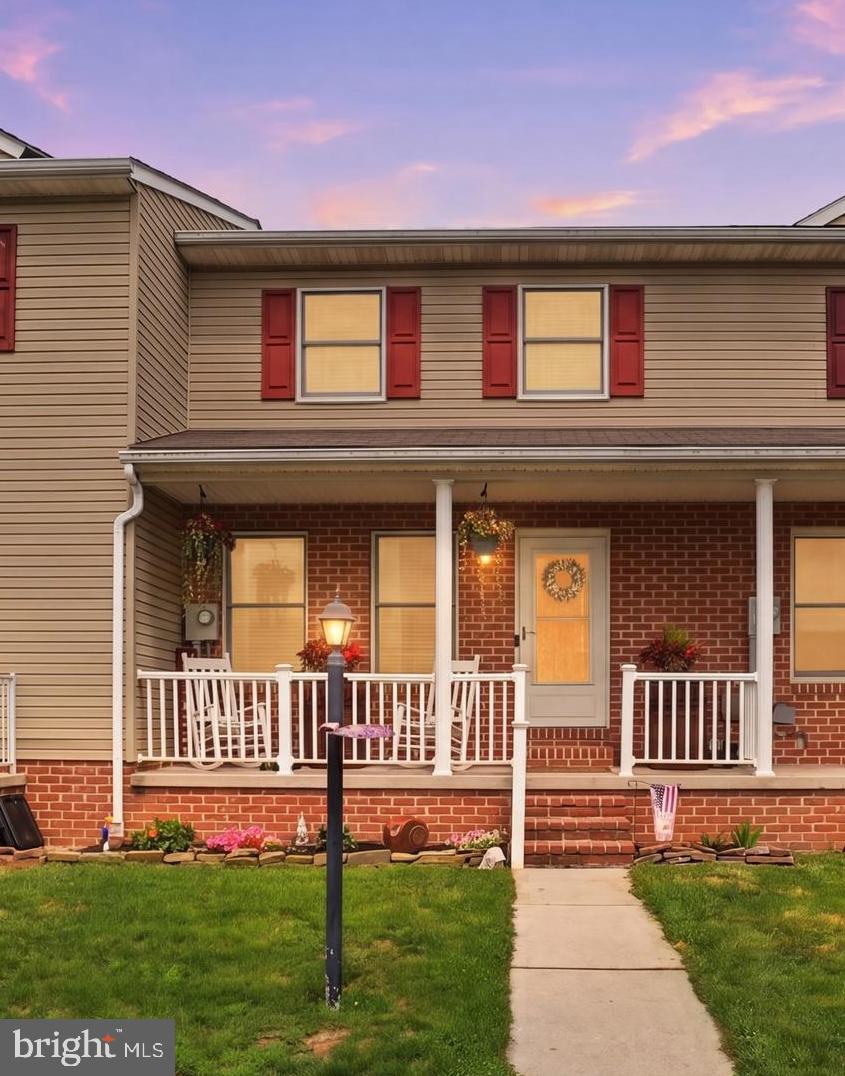 Welcome to this beautifully maintained townhome, tucked away in a quiet neighborhood just outside Gettysburg. The main level features a spacious living area with a convenient coat closet, plus an inviting kitchen and dining area with a brand-new oven and pantry. Upstairs, you'll find two generously sized bedrooms and a fully renovated bathroom with a tub-and-shower combination. Start your morning with coffee on the front porch or unwind while grilling on the private backyard patio. The unfinished basement could be easily finished for an extra room, gym, or living space. You won't want to miss this one! Schedule your showing today!
