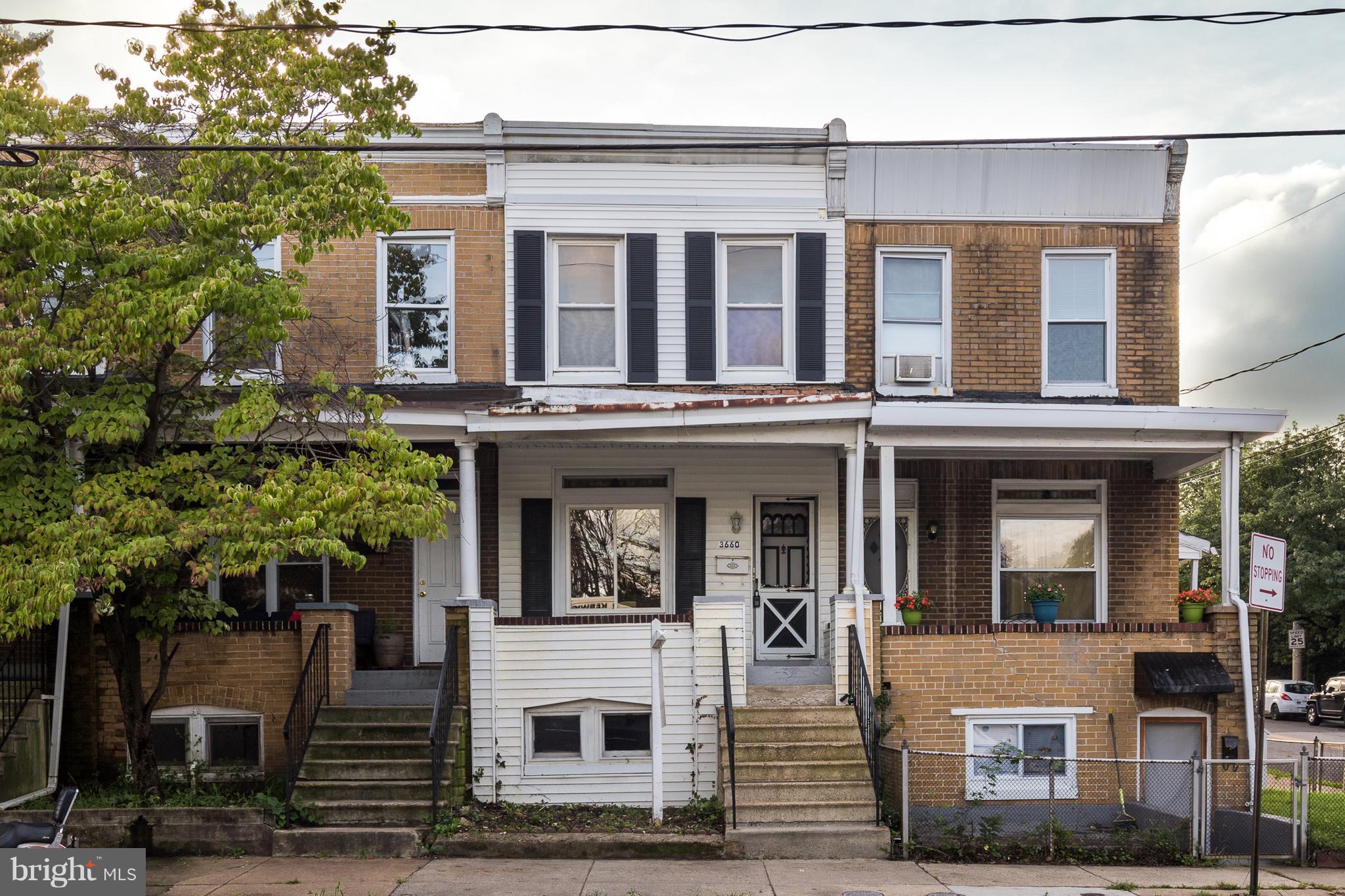 203k loan! Reduced to $189k!  3BR, 1BA Hampden property is conveniently located w/in walking distance to "The Avenue". New laminate t/o 1st floor, and new carpet t/o 2nd floor. 2nd stairs replaced in '16. Unfinished basement, with high ceilings, & two additional storage rooms. Great outdoor space for a patio or deck expansion. This is a great opportunity for both owner occupant & investors alike.