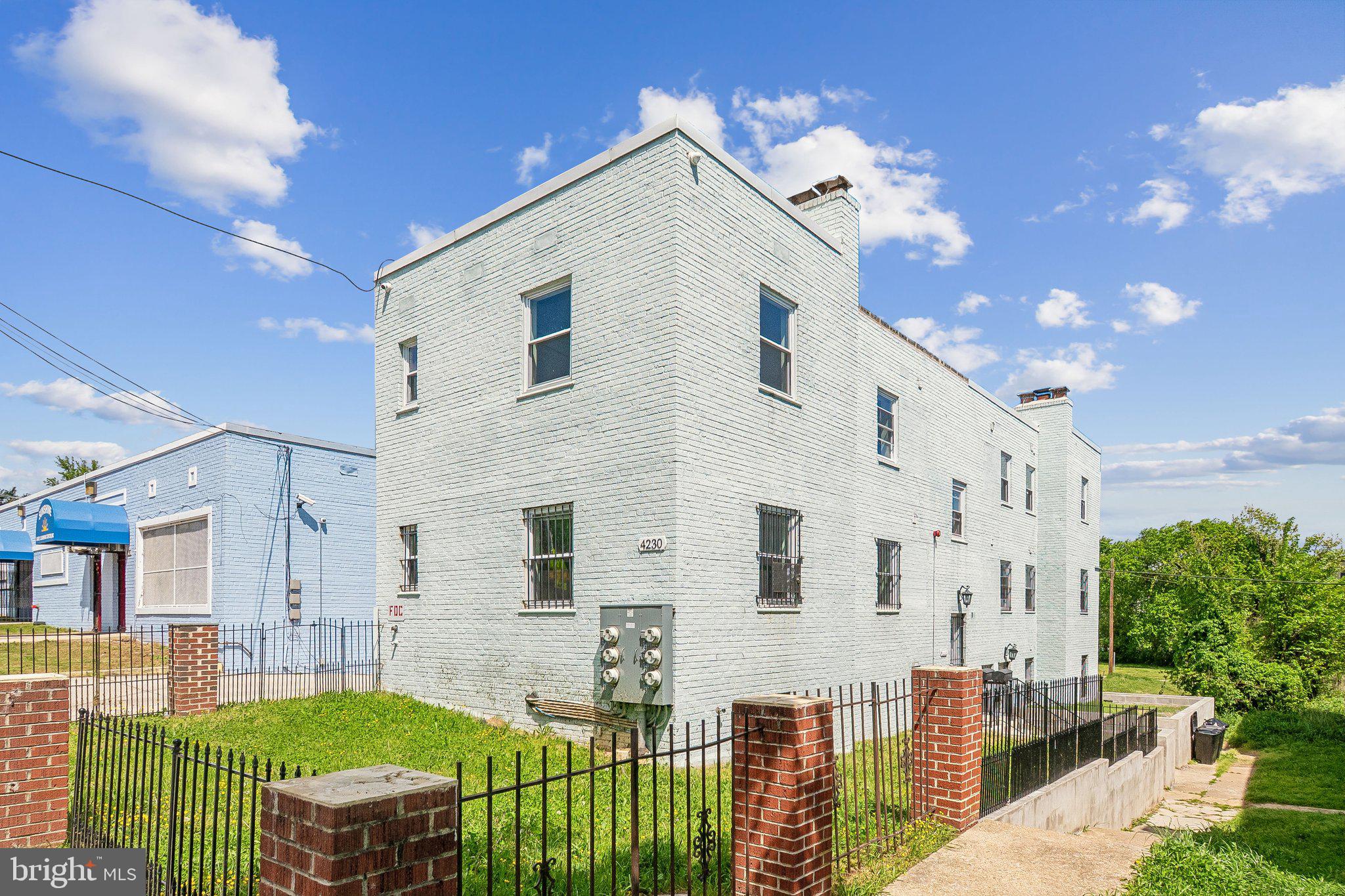 Turnkey 5-unit multifamily in Congress Heights offering strong cash flow and long-term appreciation potential. This fully renovated asset features five well-designed 2BR/1BA units ( 625 sq ft each Aprox), with four units located inside the main building and one unit with a separate exterior entrance—ideal for added privacy or flexible leasing options. All units have been updated with stainless steel appliances, in-unit washer/dryer, LVP flooring, central heating & cooling, and modern finishes to attract and retain quality tenants. Comprehensively renovated in 2025, the property requires no major capital improvements and delivers projected gross annual rents exceeding $94,000 with additional upside as the neighborhood continues to revitalize. The property also boasts a large backyard with potential to be converted into future resident parking (buyer to verify). Conveniently located near the Metro Green Line, I-295/I-495, the Entertainment & Sports Arena, and the transformative St. Elizabeths redevelopment, the property benefits from strong and growing tenant demand. Ideal for 1031 exchange buyers,  investors, or local landlords looking to live in one unit and rent 4 other units to get positive cash flow.  its a must See!!!