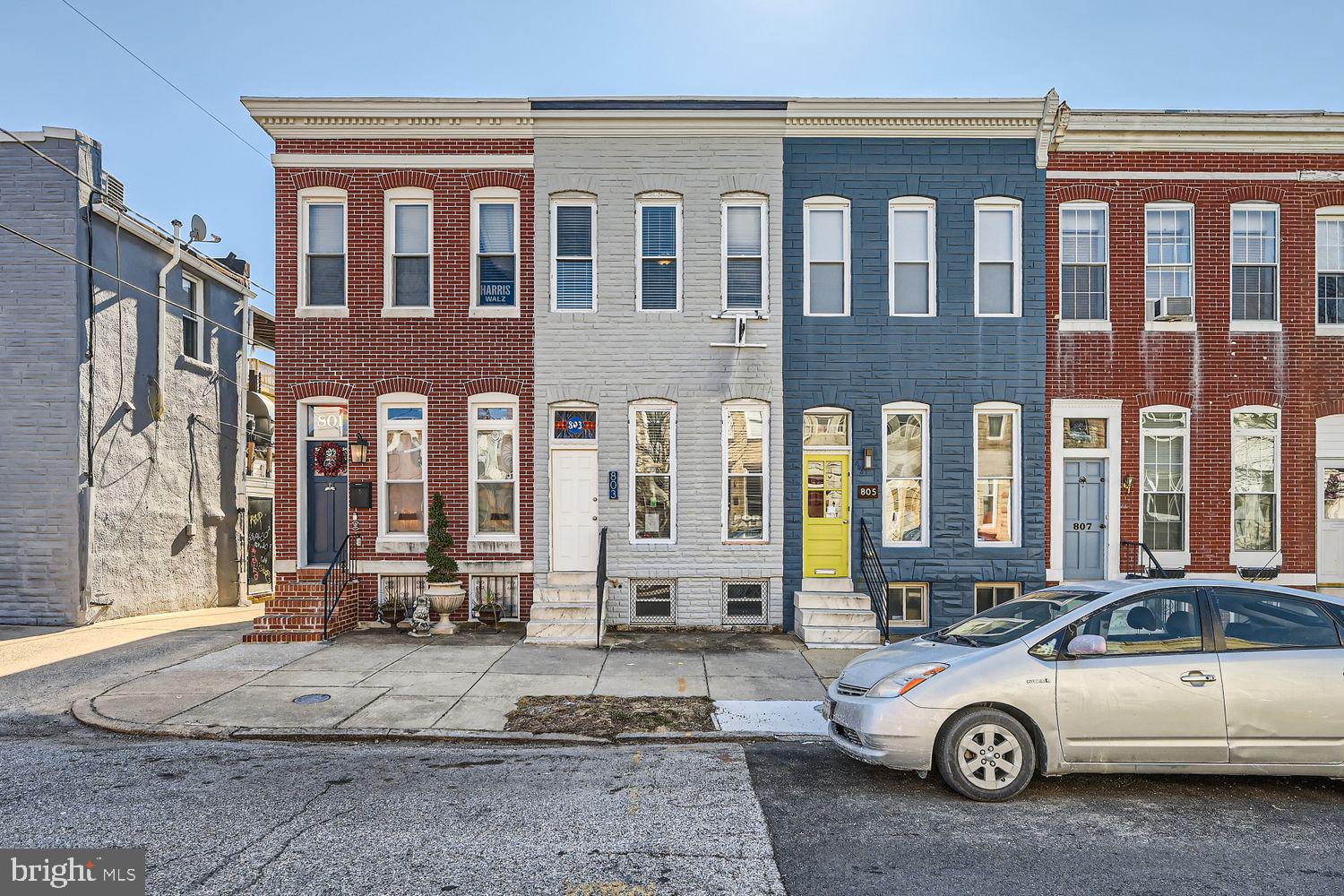 Welcome to 803 Wellington St., a beautifully updated home perfectly situated in the heart of Hampden—just steps from Chestnut Avenue and only a block from the renowned shops, restaurants, and nightlife of 36th Street, better known as “The Avenue.”  Blending modern upgrades with classic neighborhood charm, this thoughtfully renovated residence offers stylish finishes and comfortable living throughout. The main level features durable luxury vinyl plank flooring, fresh paint, and an open, inviting feel from the moment you walk in. A conveniently located updated powder room adds both functionality and contemporary style.  The kitchen has been tastefully redesigned to impress, showcasing granite countertops, stainless steel appliances, recessed lighting, dark tile flooring, and crisp white cabinetry paired with a timeless subway tile backsplash. Whether entertaining guests or enjoying a quiet evening at home, this space delivers both elegance and practicality.  Upstairs, plush carpeting creates a warm and comfortable atmosphere across three spacious bedrooms. The full bathroom has been modernized with updated finishes that complement the home’s overall aesthetic. Central air conditioning combined with radiator heat ensures year-round comfort in every season.  Additional highlights include a spacious basement ideal for storage, along with a rear deck and private backyard offering the perfect setting for outdoor dining, entertaining, or simply relaxing.  Located in one of Baltimore’s most vibrant and desirable communities, this home places you moments from local cafes, boutiques, parks, and entertainment while maintaining the charm and character Hampden is known for.  Don’t miss your opportunity to own a move-in ready home in an unbeatable location.