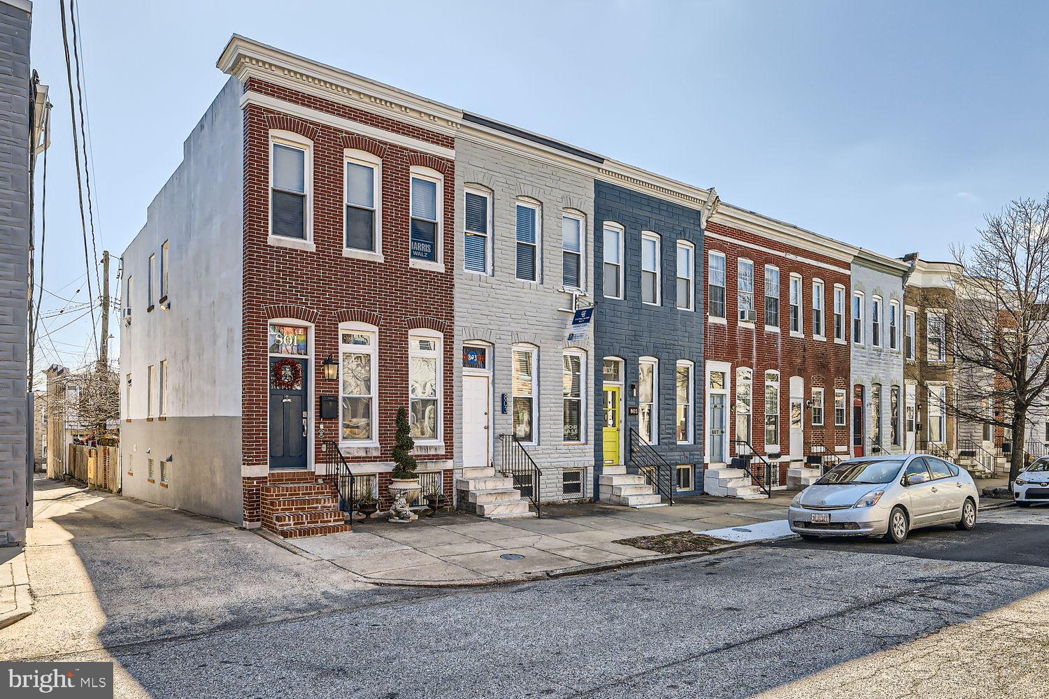 Welcome to 803 Wellington St., a beautifully updated home perfectly situated in the heart of Hampden—just steps from Chestnut Avenue and only a block from the renowned shops, restaurants, and nightlife of 36th Street, better known as “The Avenue.”  Blending modern upgrades with classic neighborhood charm, this thoughtfully renovated residence offers stylish finishes and comfortable living throughout. The main level features durable luxury vinyl plank flooring, fresh paint, and an open, inviting feel from the moment you walk in. A conveniently located updated powder room adds both functionality and contemporary style.  The kitchen has been tastefully redesigned to impress, showcasing granite countertops, stainless steel appliances, recessed lighting, dark tile flooring, and crisp white cabinetry paired with a timeless subway tile backsplash. Whether entertaining guests or enjoying a quiet evening at home, this space delivers both elegance and practicality.  Upstairs, plush carpeting creates a warm and comfortable atmosphere across three spacious bedrooms. The full bathroom has been modernized with updated finishes that complement the home’s overall aesthetic. Central air conditioning combined with radiator heat ensures year-round comfort in every season.  Additional highlights include a spacious basement ideal for storage, along with a rear deck and private backyard offering the perfect setting for outdoor dining, entertaining, or simply relaxing.  Located in one of Baltimore’s most vibrant and desirable communities, this home places you moments from local cafes, boutiques, parks, and entertainment while maintaining the charm and character Hampden is known for.  Don’t miss your opportunity to own a move-in ready home in an unbeatable location.