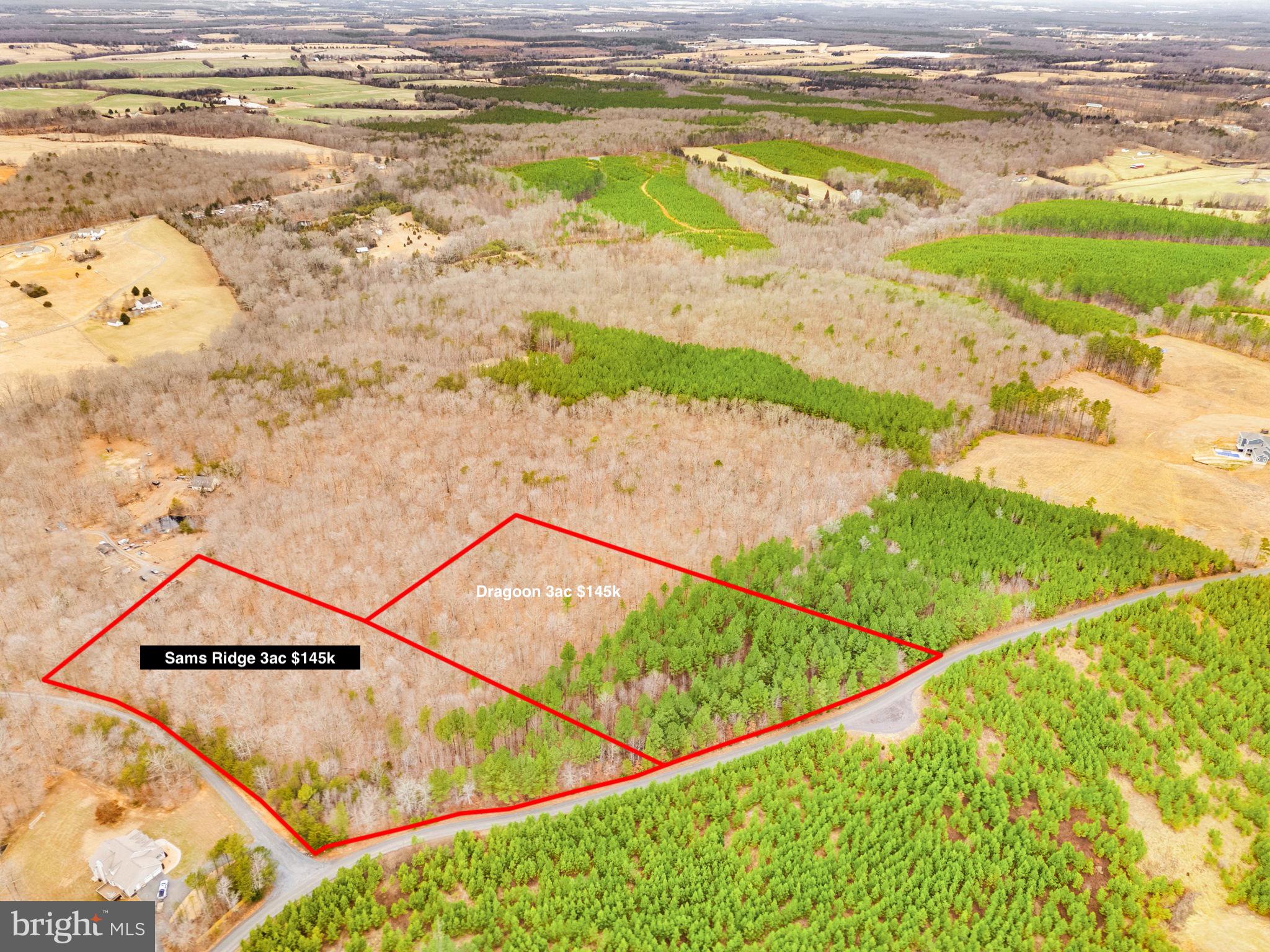 Verizon FIOS available! Private three acre lot with recent survey, conventional perc, drainfield/well site is designed and the health department application is ready to be submitted. This property is conveniently located about five minutes from Rt 3, far enough away to enjoy peace and quiet. Approximately a 7 minute drive to the Locust Grove Walmart, 17 minutes to the town of Culpeper, only about 30 minutes into Fredericksburg. This property is far enough away to be the sanctuary you have dreamed of, but close enough to still have easy access to “all the nice things.” 
In the district for Pearl Sample Elementary, Floyd T Binns Middle, and Eastern View High School. There is a waste transfer station, free to Culpeper residents, only about 5 mintues away. The property is wooded with tall pines near the state road that quickly transitions to a typical Virginia hardwood forest. This lot is fully accessible from blacktop pavement, clearing the lot and REC electric hook-up fees are included in the asking price! This is a “shovel ready” opportunity to bring that “forever home” to life. Land sale is subject to a pre construction contract with Inspired Home Building, Realtor notes contain the details. There are light covenants posted to the Realtor Docs, but there is no HOA. Typical build time from permitting is 8-10 months until move-in. Inspired Home Building has a "move-in ready" model home available about 5 minutes away to assist with selections, etc., as well.