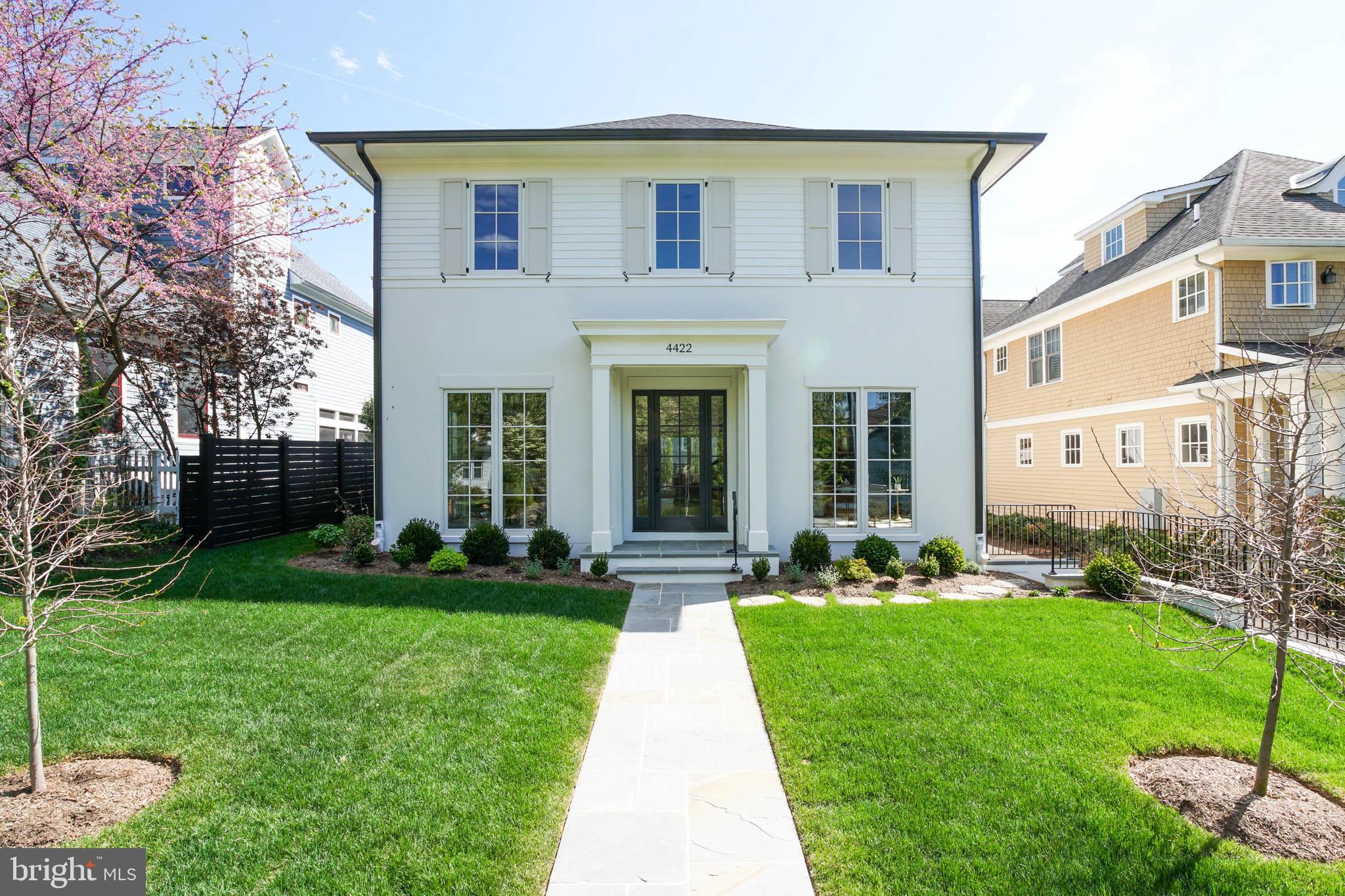 Designed by acclaimed GTM Architects and Megan Lynn Interiors and built by award winning local builder Kevin Kehoe of The Kehoe Group, this elegant custom home exceeds every expectation of today’s discerning buyer. Nestled on a quiet street in the beautiful Town of Chevy Chase, and just steps from downtown Bethesda, this home offers an unparalleled combination of privacy and convenience. Boasting 5 bedrooms and 5.5 bathrooms, the home spans 4,959 square feet under roof. The Kehoe Group has curated luxury finishes and bespoke details throughout every room. Future property taxes to be assessed by Montgomery County. DAYS ON MARKET REFLECT TIME UNDER CONSTRUCTION.