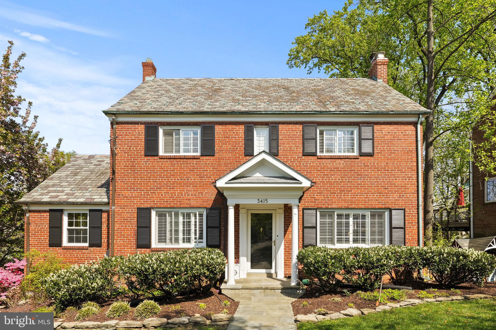 Tucked into the heart of Alexandria’s treasured Beverley Hills neighborhood, 3415 Alabama Avenue is a stately 1954 Colonial that beautifully bridges the past and present. With over 3,100 square feet of living space, this gracious home is filled with timeless charm, thoughtful renovations, and the kind of inviting warmth that makes you want to stay awhile. *Step inside to discover light-filled rooms wrapped in crown molding, plantation shutters, and refinished hardwood floors that whisper classic elegance. Grand living and dining spaces offer room to gather and grow, anchored by a newly installed wood-burning fireplace and chimney—a perfect centerpiece for cozy evenings or holiday celebrations. *The kitchen delivers style and function with stainless steel appliances, abundant cabinetry, and a fresh, modern aesthetic. A main-level bedroom and full bath offer ideal flexibility for guests, multigenerational living, or a serene home office. *Upstairs, the primary suite is a true retreat with a walk-in closet and a luxe ensuite bath featuring dual vanities and a walk-in shower. The additional two bedrooms are spacious and sunny, providing comfort for everyone. Downstairs, the walkout lower level—with the home’s second fireplace—offers endless options: rec room, gym, playroom, or work-from-home haven. *Looking for room to grow? The attic offers exciting expansion potential—with the possibility to add a dormer, you could easily create an additional bedroom and bath, adding even more flexibility and value to this already generous home. *Outdoor living is just as impressive: Host summer dinners on the expansive deck, play in the newly fenced backyard, or unwind with a morning coffee overlooking the trees. The home also features a new driveway, one-car garage, durable slate roof, 2022 HVAC system (relocated to the attic), and a new washer/dryer for easy everyday living. *And then there’s the neighborhood—Beverley Hills, where the streets are lined with mature trees and the spirit of community runs deep. Walk to beloved local parks like “The Pit” (Beverley Park) and Monticello Park, or take a quick drive to the shops and restaurants of Del Ray, Shirlington, and Old Town. Commuters will love the easy access to I-395, the Pentagon, National Landing, and D.C.
This is more than a home—it’s a lifestyle. A rare opportunity to live in a neighborhood that feels like it’s been waiting for you all along. *Come see 3415 Alabama Avenue in person—and discover what it means to truly feel at home.