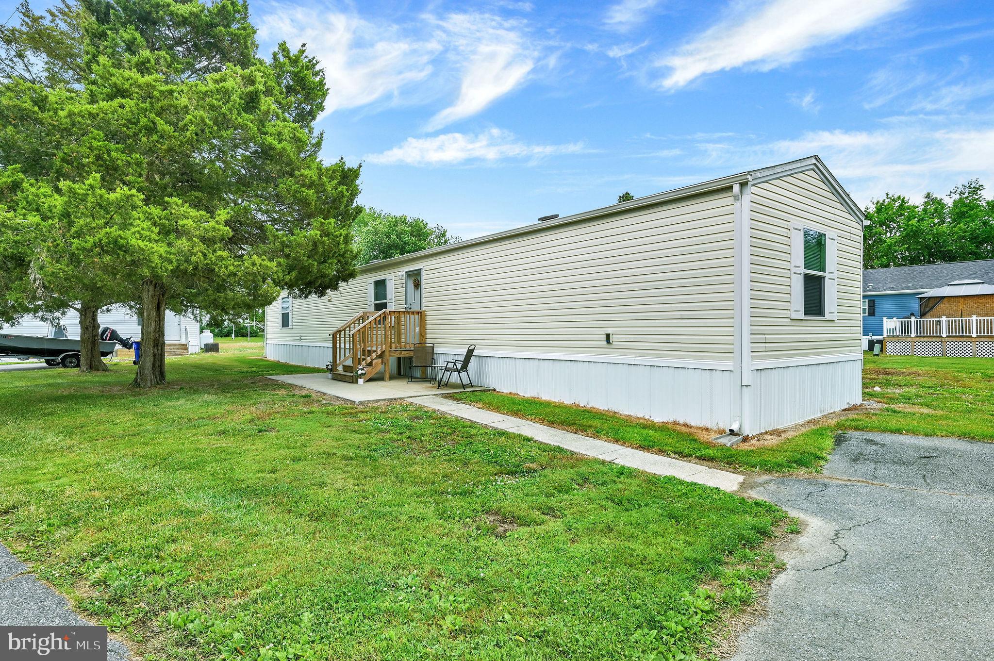 Come home to 31 Hedgerow Hollow Rd. in Smyrna! This charming and inviting 3-bedroom, 2 full bathroom, split floor plan... manufactured home offers comfortable, move-in ready living at an affordable price. Built in 2021 and occupied beginning in 2023, this newer single-wide home has been lovingly maintained and is truly move-in ready.

Step inside to find approximately 1,100 square feet of bright and functional living space, perfect for relaxing or entertaining. Outside, you’ll appreciate the new 10x12 shed, providing plenty of additional storage. Added peace of mind comes with the included home warranty through October 2028.

Whether you’re a first-time homebuyer, looking to downsize, or searching for an affordable turnkey option, this home checks all the boxes. Don’t miss your chance to make it yours—this one won’t last long! This home is like new still!