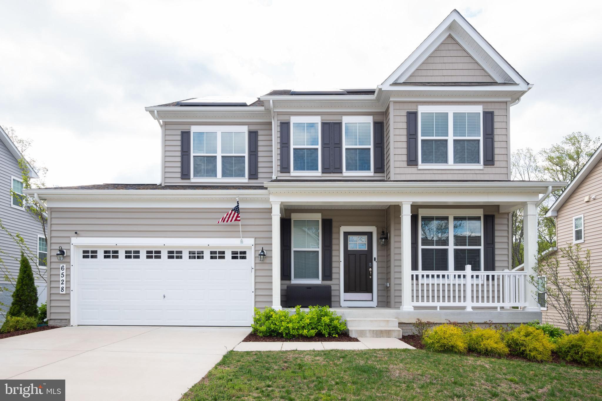 This gorgeous Caruso  built home is better than New.  The Main floor features an open floor plan with a large Gourmet kitchen with over-sized Island,  Stainless steel upgraded appliances, pendant lighting and pantry as well as wood flooring throughout.  Formal dining room or flex room allows maximum flexibility.  Sun-room extension and Large Family room off the kitchen with fireplace makes this a great choice for your buyers.  The upstairs has large master bedroom with walk in closet and master bath with dual sinks, large Secondary bedrooms  and  upstairs laundry.  Lower level fully finished with large rec room area, full bath,  bonus room, exterior walk up to large Fenced rear yard.  Great deck as well!  Energy Efficient upgrades includes 240 V outlet in the garage for electric car charging and solar system is a 11.05KWH system.  Solar system is owned and convey!  You will not be disappointed!Seller allowing in person Showings with accompanying agent.