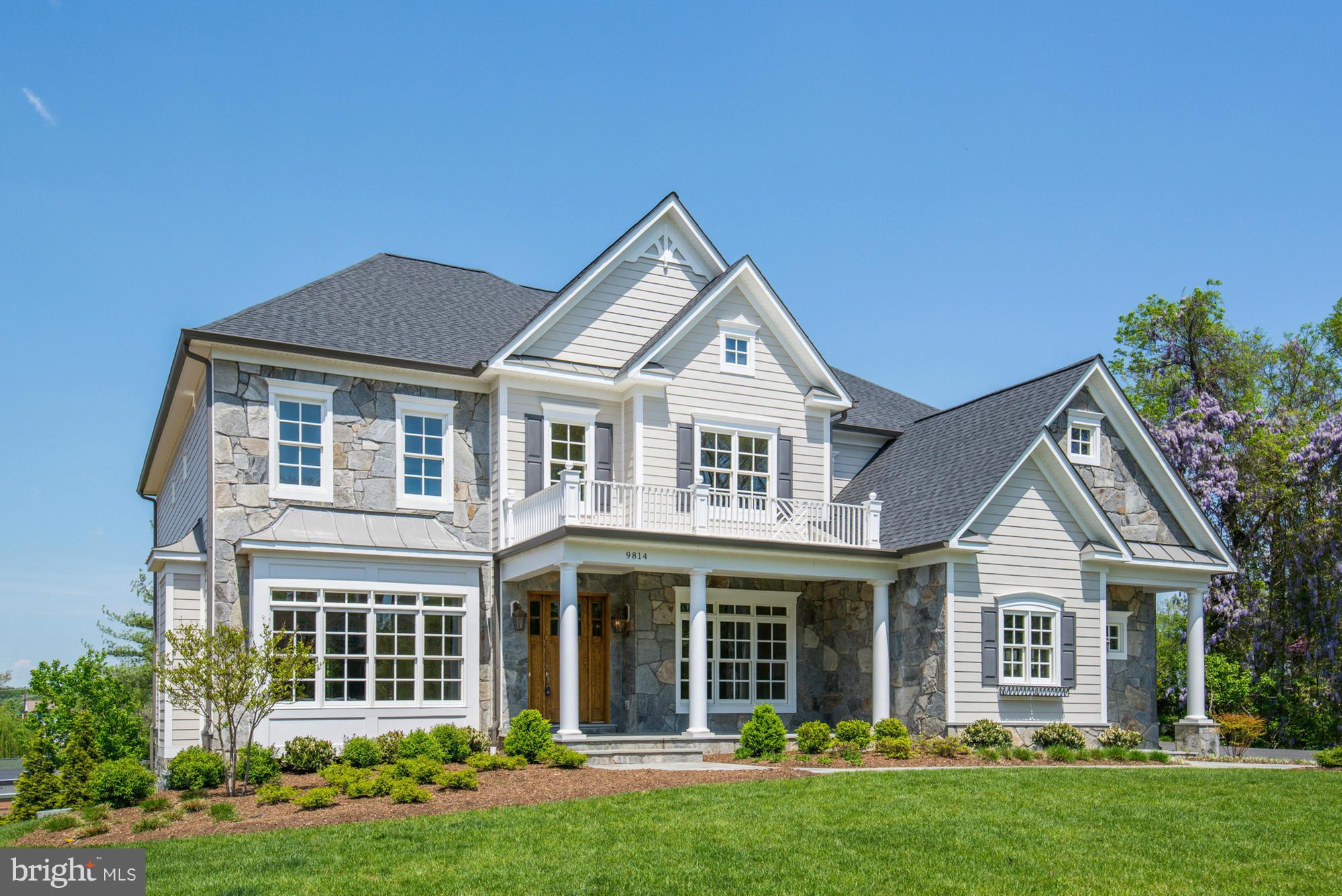 Exceptional opportunity to own NEW construction w/big, open spaces, excellent, lrg, lvl yard w/in walking distance of Potomac Village. Well-know local builder, Potomac Heritage Homes, has constructed a home w/no detail spared-stone FPs, coffered ceilings.  Terrific flr plan- Kitchen/Family Rm, sumptuous Mstr Suite w/oversized walk-in closets fully outfitted w/closet stretchers. Dynamite lwr lvl!!