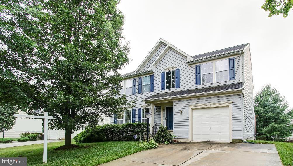 Sun filled colonial, 4 BR plus den, lots of upgrades throughout, fin basement w/ full BA plus den, 1 car garage. Two story foyer, hardwood floors. Beautiful entertaining spaces. Gourmet kitchen: granite counters, island, stainless appls slider to large deck w/ built in seating & pergola, open to family rm w/ fpl. Fin. lower lvl w/ rec rm, den, full BA. Owner BR w/ luxury BA ensuite. Laundry BR lvl
