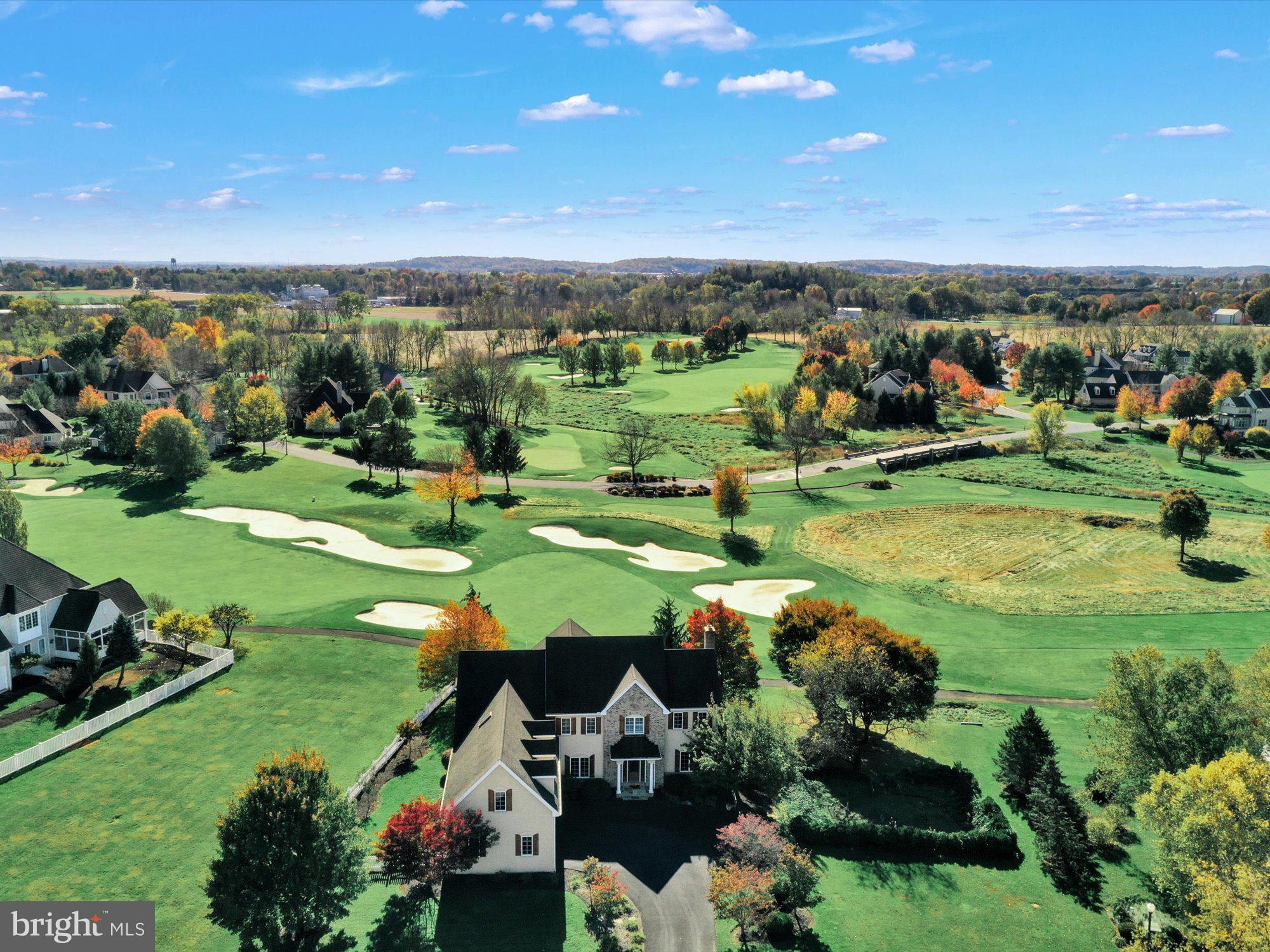 Welcome home to the gated Bent Creek community. This stately Cooper Custom Homes built home is truly on the golf course with majestic views of holes 3, 4, 5, 6 and 7 out your back door. Enjoy the spectacular views from the screened in porch or patio. Bright open floor plan with plenty of windows also provide for spectacular views. The home features a grand 2 story entrance stairway and 2 story family room. Open flowing floor plan is great for entertaining. Home features 4 ensuite bedrooms and a 5th bedroom which could also be a 2nd family room. Many upgrades and amenities throughout and plenty of storage space.
