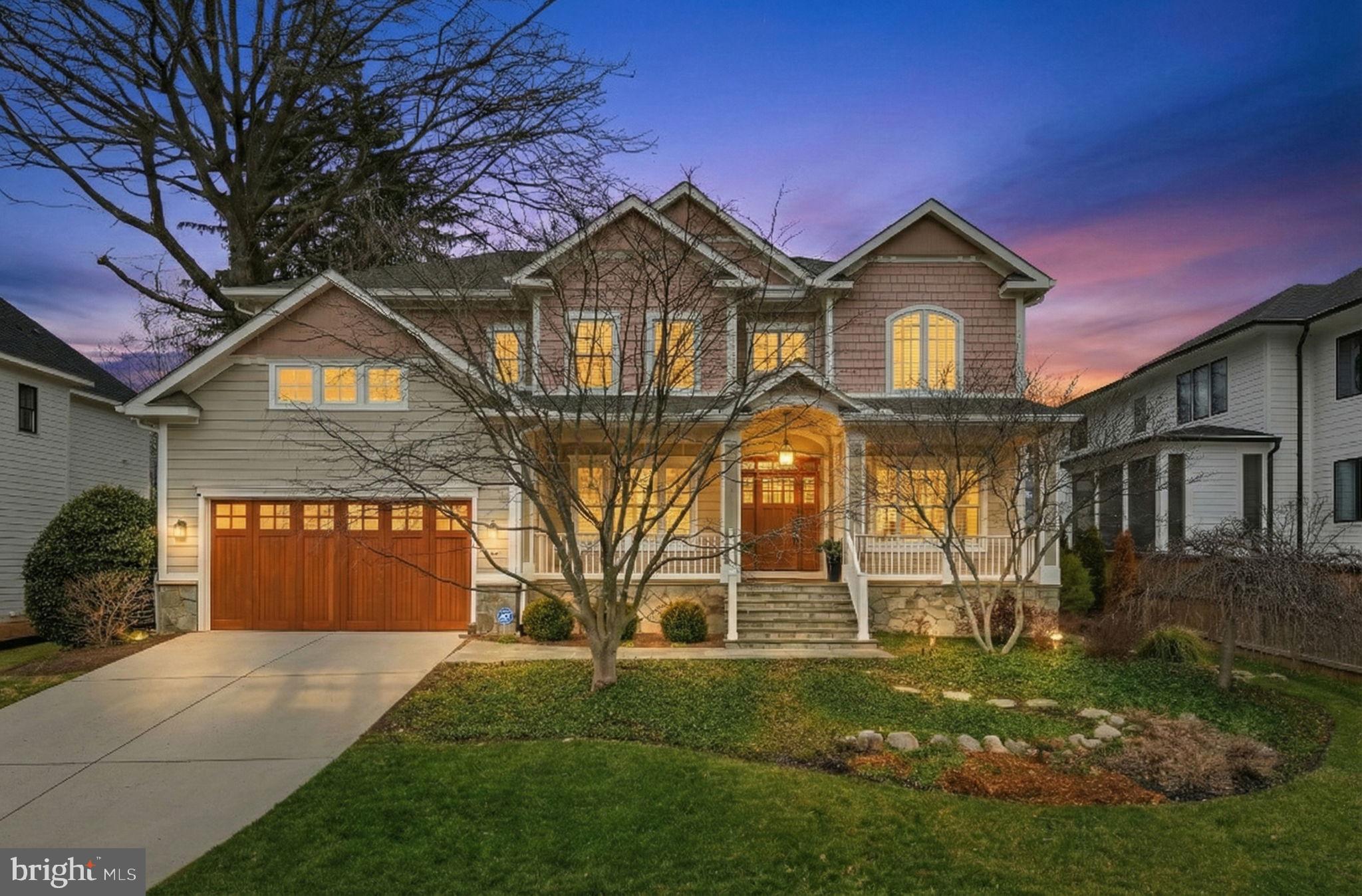 OPEN HOUSE CANCELED ON SUN.  UNDER CONTRACT! Fantastic New Listing- Luxury Living in Arlington | Over 5,500 Sq. Ft. of Modern Comfort
Experience exceptional quality  in this stunning Arlington residence. From the welcoming front porch to the sun-drenched, two-story foyer, every detail of this home exudes craftsmanship. The bright, open floor plan features 9-foot ceilings across all three levels, gleaming hardwood floors, and exquisite custom millwork throughout.
Main Level Excellence:  The formal living and dining rooms flank the entrance, providing a welcoming space for hosting. The dining room transitions elegantly through a classic butler's pantry into the expansive gourmet kitchen, creating a seamless flow for entertaining. The kitchen and breakfast area open directly into a family room anchored by a cozy gas fireplace. A private executive office with custom built-ins and French doors offers a quiet retreat, while a generous mudroom and walk-in pantry provide everyday convenience with direct access to the oversized, two-car garage.
A Private Upper-Level Sanctuary: The primary suite is a true getaway, featuring its own fireplace, a large walk-in closet, and a spa-like bath with an oversized shower and Jacuzzi tub. Three additional spacious bedrooms and two updated baths provide ample space for family or guests. For added convenience, the laundry room—complete with a new washer and dryer—is also located on the upper level.
Entertainment & Outdoor Living:  The walk-out lower level is an entertainer’s dream, boasting a recreation room, a dedicated media room, and a fifth bedroom with a full bath—perfect for a long-term guest or au pair suite. Outside, the beautifully landscaped, fully fenced, backyard features an outdoor fireplace, perfect for serene mornings or evening gatherings.
Recent Updates & Features: Freshly Painted: Entire interior, exterior trim, and garage walls. Modern Lighting: New recessed lighting throughout; new designer fixtures in the dining room, kitchen, bedrooms, and baths. Kitchen & Bath: New cooktop and updated bathroom finishes. Premium Flooring: Epoxy garage floors and plush new carpeting in the lower level. New Appliances: New washer and dryer on the upper level. Exterior Enhancements: New front-of-home outdoor lighting and a meticulously landscaped yard. Bonus Systems: Whole-house generator and irrigation system.   Don't miss out on this wonderful home! 
Owners reserve the right to accept any offer anytime.