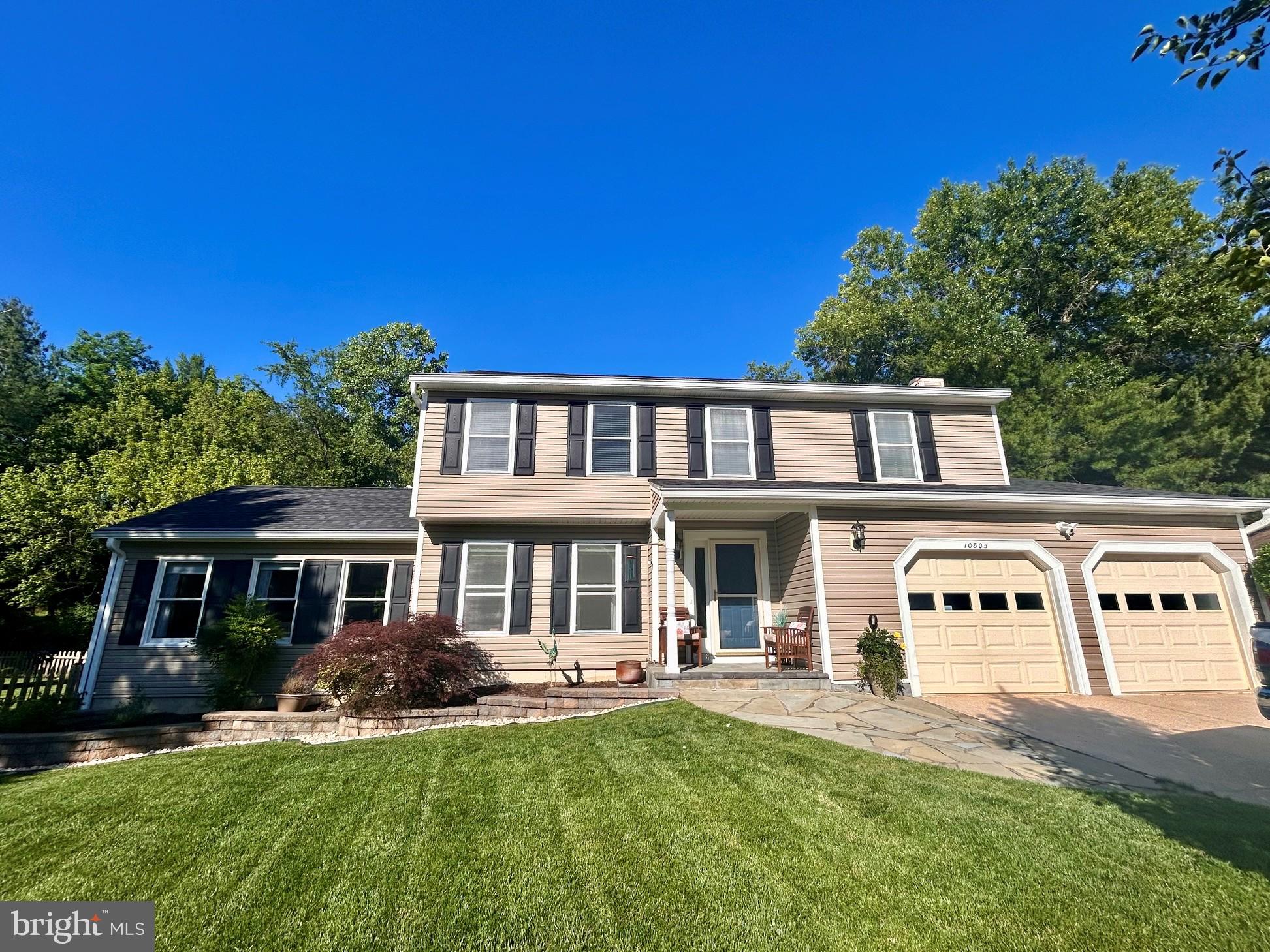 Welcome to 10805 Beech Creek Drive, a beautifully maintained Colonial tucked away on one of the largest lots in the community, backing to mature trees for exceptional privacy and tranquility in one of Columbia's most desirable locations.

Offering nearly 3,000 finished square feet, 4 bedrooms, 2.5 bathrooms, and an impressive list of recent updates. 

The main level welcomes you with a spacious foyer and hardwood floors  and crown-molding throughout the main level, a beautifully renovated kitchen just passing the hallway featuring white cabinetry, sleek white quartz countertops, updated stainless steel appliances, a modern backsplash, a pantry and an L-shaped breakfast bar perfect for casual dining and entertaining. The kitchen flows seamlessly into the dine-in area, where a cozy wood-burning fireplace creates a warm gathering space and sliding glass doors lead to the expansive rear deck.

The traditional floor plan offers incredible flexibility with a formal living room currently used as a home office and a formal dining room currently serving as an additional sitting area. Both spaces connect effortlessly to the stunning 20' x 20' Great Room addition, highlighted by vaulted ceilings and walls of windows that fill the home with natural light while showcasing the beautiful backyard views.

Upstairs, the spacious primary suite serves as a private retreat featuring a walk-in closet and a beautifully updated spa-inspired bathroom. Three additional bedrooms and a second full bath complete the upper level.

The finished lower level offers even more versatile living space with two additional rooms currently used as a fitness room and playroom, along with a laundry area and ample storage space.

Step outside to enjoy one of the community's most impressive outdoor settings. The expansive, meticulously maintained yard feels like a lush green carpet and is ideal for entertaining, recreation, gardening, or simply relaxing. The large deck, courtyard area, mature landscaping, fencing, and wooded backdrop create a private outdoor oasis rarely found in Columbia.

Recent major improvements provide peace of mind, including a new architectural shingle roof (2025), HVAC system (2025), Reme Halo whole-home air purification system (2025), commercial-grade AO Smith Pro-Line 50-gallon water heater (2026), renovated kitchen, hardwood flooring, and more.

All of this with NO CPRA fee and an unbeatable location, walking distance from Centennial Park, Cedar Lane Park East and West, The Mall in Columbia, Merriweather Post Pavilion, top-rated dining and shopping, and convenient access to Routes 108, 29, 32, and 70.

This is the move-in ready Columbia home you've been waiting for. Set up your private showing today before it is too late!