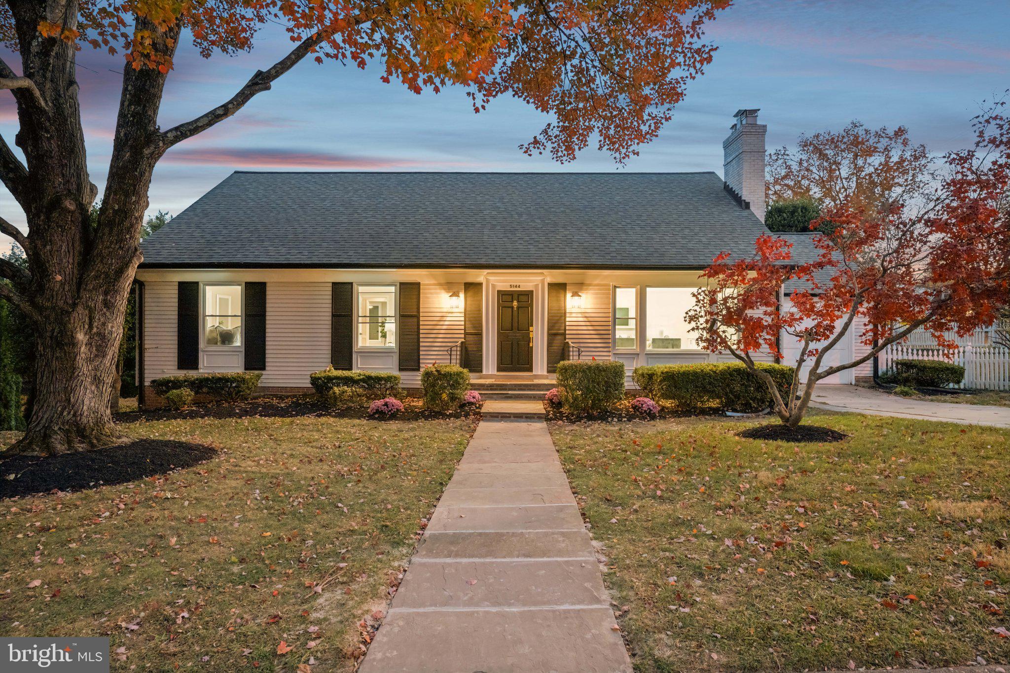 The gem of the neighborhood- experience luxury and comfort in this newly updated home tucked away in sought-after Fort Sumner. This corner lot is ornamented with mature trees and thoughtful landscaping. Upon stepping inside, you’ll noticed the recently refinished hardwood floors and beautiful built-ins surrounding the fireplace. The dining room is spacious enough to accommodate an 8 seat dining table. Stepping into the kitchen, you’ll find brand new cabinetry, luxury quartz countertops, and high-end Zline appliances. There are two ovens to accommodate any chef as well as a pot-filler over the stove. The main level features three bedrooms and two full bathrooms, and the primary bedroom comes complete with an en-suite for your convenience. Heading down to the basement, You’ll find plenty of room for entertaining, plus extra space for an office and play room. The dry bar is a perfect compliment to the second fireplace. There are more bedrooms and a full bath on this level. The basement also walks out to the back yard where you’ll find a deck perfect for summer outdoor dining. If these amenities aren’t enough, you’ll be pleased to know that the major systems have been updated as well, giving you peace of mind in your new luxury residence. Be sure to schedule your tour today!