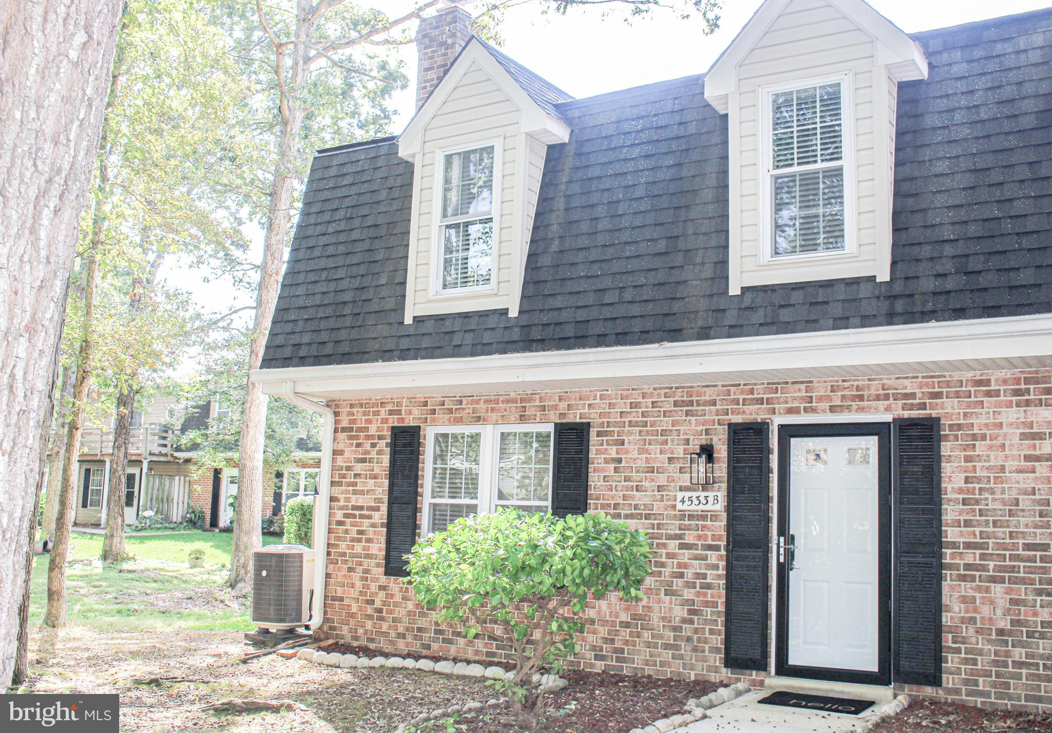 **BACK ON THE MARKET** Home Sweet Home, just in time for the holidays.  This gorgeous condo has 3 spacious bedrooms, and 2 1/2 bathrooms.  An oversized one car garage, with interior access to the home.  The home has been freshly painted, with new flooring installed throughout the home.  A full size, front loading washer and dryer included.  Open kitchen with updated appliances, and granite countertops.  There's a patio off of the dining room, great for entertaining.  Tenants will also have access to the community pool.  Available now.  Conveniently located near shopping and restaurants.  An easy commute to the Beltway, Washington DC, Virginia, and many military installations.  

Application fee is $30 per applicant.