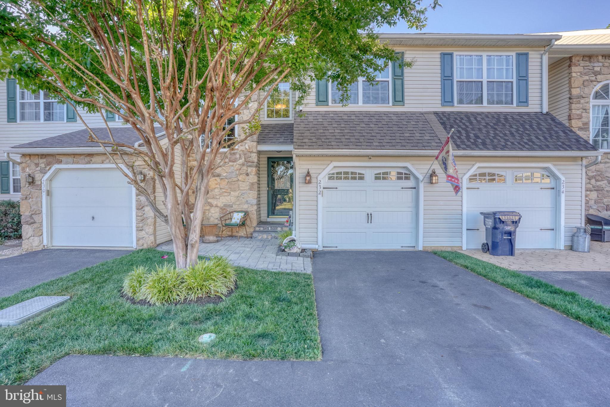 Welcome home to this beautifully maintained townhome in the heart of Middletown, where small-town charm and everyday convenience come together. Located in the highly desirable Appoquinimink School District and situated on a premium lot backing to mature trees, this home offers both convenience and a peaceful setting.

Just steps from the Middletown Nature Area and within walking distance to many of the town's most beloved traditions including the parades, the annual Peach Festival, and trick-or-treating on Main Street. You'll love being part of this vibrant community! The walkability of this location is truly hard to beat, with easy access to Silver Lake Park, several schools, the Appoquinimink Library, and the YMCA.

Beyond your front door, Lakeside offers sidewalks, a community park, and what many residents consider some of the best views of Middletown's Fourth of July fireworks, a special tradition you'll look forward to year after year.

The curb appeal is impressive here with a sodded front lawn and thoughtfully designed landscaping, highlighted by a stunning crepe myrtle that adds beauty and seasonal color. An extended driveway provides valuable additional parking, while an overflow parking area just steps away offers even more convenience for guests.

Inside, the home is fresh, clean, and move in ready, offering 3 spacious bedrooms and 2.5 bathrooms with plenty of room to spread out. The eat in kitchen flows seamlessly into the comfortable living spaces, while the finished basement features a private office space and additional flexibility for a recreation room, playroom, home gym, or whatever best suits your lifestyle. 

Step outside to enjoy your own private retreat overlooking the trees. The low-maintenance vinyl deck provides the perfect place to relax, entertain, or enjoy your morning coffee, and the included deck furniture means you can start enjoying the space from day one. Front and rear paver patios, added in 2025, further enhance the outdoor living experience. The yard is surrounded by a white vinyl fence that allows a bit more privacy. 

The sellers have made several high dollar updates which provide peace of mind and added appeal, including a new roof (2026), luxury vinyl plank flooring in the finished basement and office (2025), front and rear paver patios (2025), and a hot water heater replaced in 2024. This home recently appraised for almost 15K over asking price. It's truly a gem! 

From neighborhood fireworks and community events to peaceful evenings on the deck surrounded by nature, this home offers the perfect blend of comfort, convenience, and connection. Don't miss your opportunity to own a move in ready home in one of Middletown's most desirable locations.