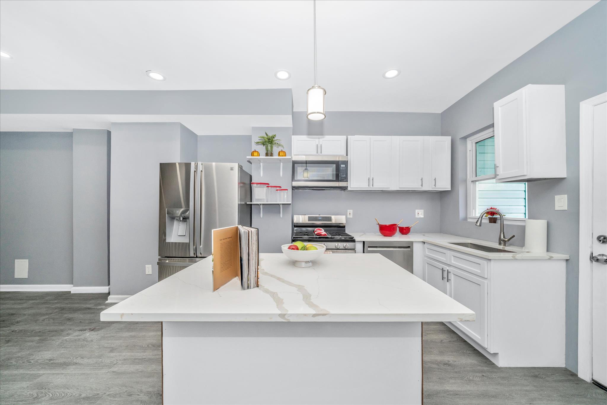 Welcome Home to 2224 W. Fayette Street, a  2-bedroom, 2.5 bathroom townhouse in the heart of the Lexington community. Recently renovated, the interior features an open floor plan that seamlessly connects the dining area and kitchen, ideal for entertaining. The kitchen boasts upgraded countertops, stainless steel appliances, and a convenient island, making meal prep a delight. 

Relax in the spacious bathrooms, which include a walk-in shower and a tub shower for ultimate relaxation. The fully finished basement provides additional living space, perfect for a home office or cozy retreat, or additional sleeping space. Enjoy the warmth of LVP floors and the comfort of carpet in the bedrooms, creating a welcoming atmosphere throughout. 

Take advantage of your outside space, including a deck in the rear and a porch in the front, perfect for morning coffee or friendly gatherings with the neighbors. 

This home is just a short distance from local parks, schools, and essential public services, making it an ideal spot for those seeking convenience and community. Experience the charm of Lexington, where friendly neighbors and a welcoming atmosphere await. This property is not just a house; it's a place to call home.  

Home is perfect for first time home owners or investors looking to add to their rental portfolio. Schedule your private tour today!