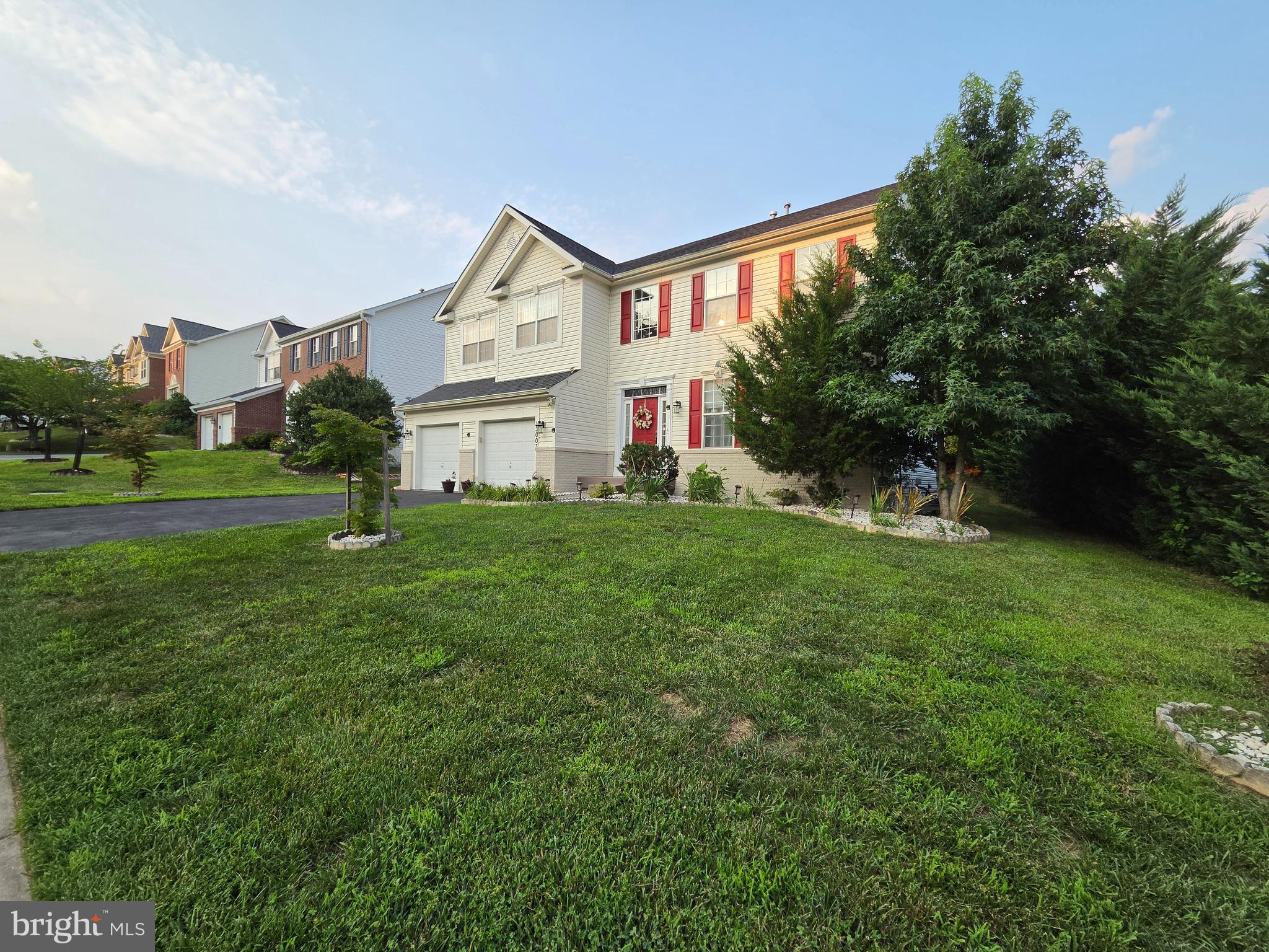 UPDATED PICS AND >50K PRICE IMPROVEMENT.  Move-in ready house is a rare find nestled on a 1/3 acre lot with 20 finished rooms including 5 good sized bedrooms perfect for families and a fully finished basement giving lots of options for entertaining.  Situated on a quiet and friendly street shared with only 22 houses, this partial brick front house has plenty of street parking in addition to a 4 car driveway and 2 car oversized garage.  Patio in the huge back yard filled with nature and mature tree lining which blocks road noise, provides shade, and can turn into play yard possibilities (swing, treehouse, zipline).  New paint and premium carpet through much of the house as well as luxury tiles, hardwood, and upgrades too many to list.  Basement has an extra full bathroom, a 2nd full kitchen (suitable for in-law suite), a bonus room (potential to make 6th bedroom), 2 water heaters, and lots of storage for your convenience.  Roof is less than 5 years old and has gutter guards.  Recently renovated clubhouse, swimming pool, and other community amenities are available (low HOA fees and no front foot fees after 2027).  New shopping centers nearby in this unbeatable location convenient to I-95, Rt-29, MD-200, multiple metro stations, and marc train (easy commute to Baltimore, Rockville, College park, DC and even Virginia).  Don't miss this well built, smoke free and pet free house in the coveted Cross Creek Club community neighborhood and Montgomery county school district.