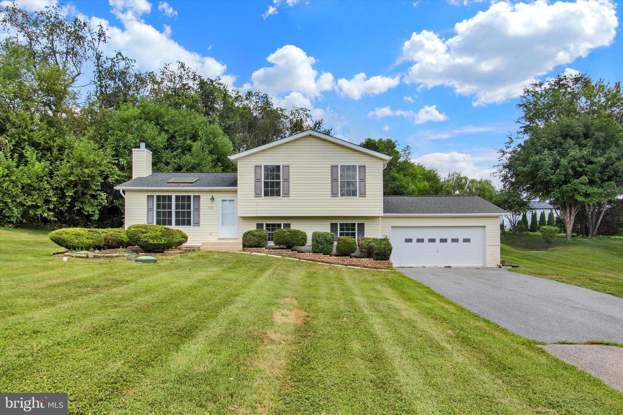 MOVE IN READY -  NO HOA -  MANCHESTER SCHOOLS      Don’t miss this updated, light filled  move-in-ready home offering the best of rural living on a scenic 1-acre cul-de-sac lot, convenient to Westminster, Manchester and just 10 minutes from South Hanover's shopping, dining, and everyday conveniences.
Freshly painted with brand-new carpeting (2026), engineered hickory hardwood flooring (2023) in the living room and upstairs hallway. The warm, inviting kitchen offers stainless steel appliances, dining area and opens through French doors to the rear ground level  deck.  Outside you have large front and back yards where you can enjoy all your outdoor activities. Arriving home with breathtaking views of Grand Valley creates the perfect backdrop for relaxing or entertaining. Major improvements have already been completed, including a new roof (2021), HVAC (2018), drain field (2017), well pump (2017), and hardwood flooring (2023), providing exceptional value and peace of mind. If you're looking for a home that combines rural serenity, stunning views, quality updates, and everyday convenience, this is one you won't want to miss.