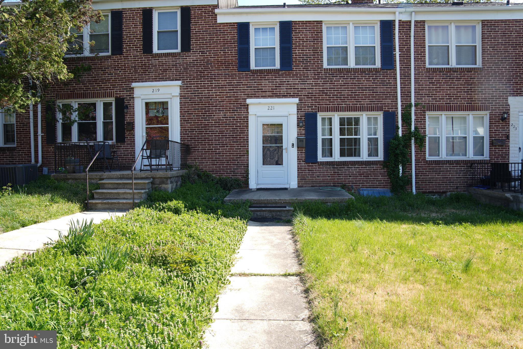 Updated townhouse located in the desirable Catonsville school district—move-in ready with minimal work needed. Recent improvements include roof replaced in 2021 with 50 year transferable warranty,windows replaced in 2018 . The finished basement features a built-in bar, perfect for entertaining or additional living space with a half bath.
Enjoy convenient parking with a two-car parking pad, along with additional available street parking. The fenced backyard provides privacy and a great space for children or pets. The home also offers ample storage, including a floored attic.