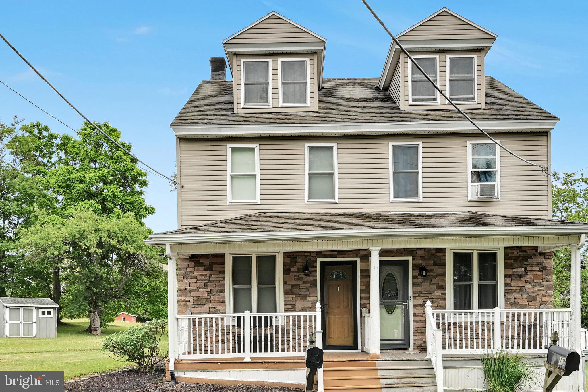 Discover the charm of this twin home nestled on the edge of Minersville, where classic traditional architecture meets modern comfort. This residence boasts timeless appeal with a layout that perfectly balances functionality and warmth. Step inside to find a living room, dining room, eat in kitchen with appliances staying and a first-floor laundry.  Three generously sized bedrooms and full bathroom on the upper floors. Situated on a generous 0.35-acre lot, this property provides ample outdoor space for gardening, entertaining, or simply enjoying the fresh air. With off-street parking, the potential for outdoor enjoyment is limitless, making this home a perfect canvas for your lifestyle. This home close to local amenities, ensuring that everything you need is within reach. Don't miss your chance to make this charming residence your own!
