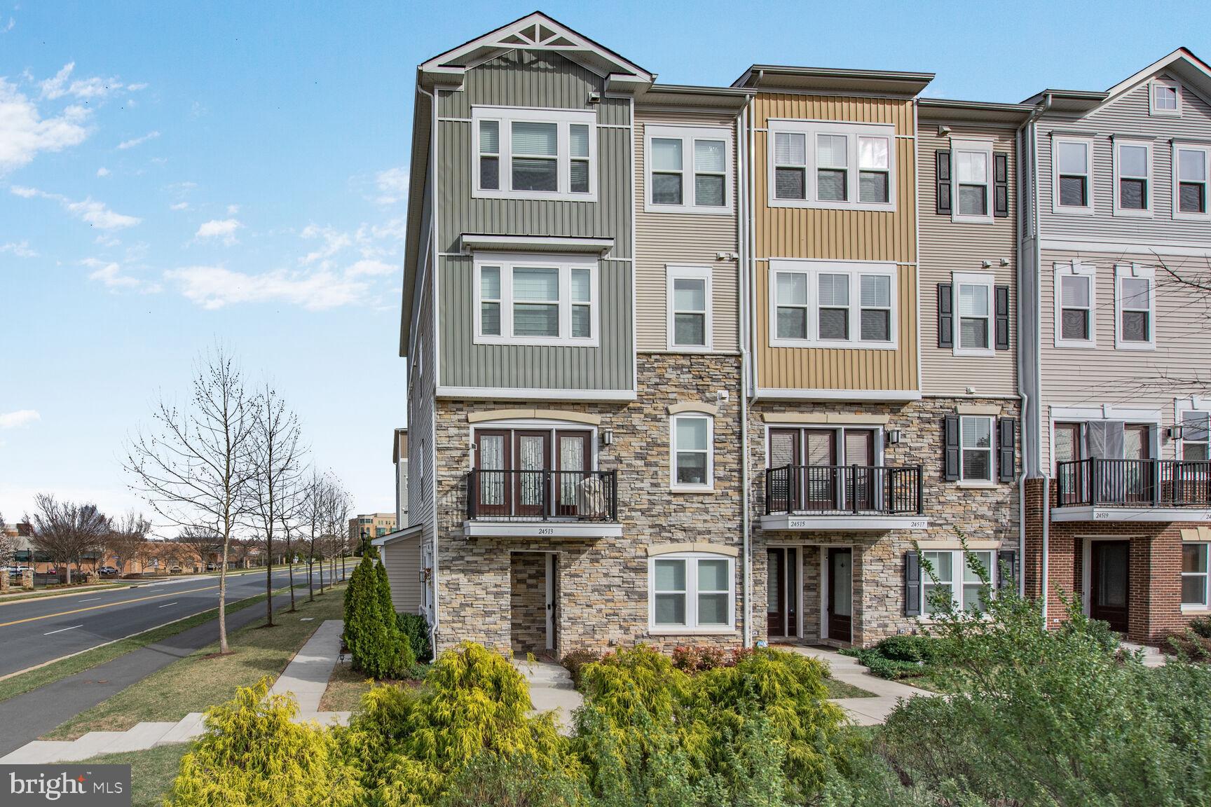 Shows like a model home!  IMMACULATE townhome-style condo in sought after Stone Ridge community. Luxury Van Metre  built END UNIT 3BR 2.5 Baths w/ 2200+ SQ FT. Gourmet Kitchen w/high-end upgraded soft close cabinets. stainless steel appliances & granite island and counter tops. Engineered upgraded hardwood on lower & main level.  Crown molding throughout the house. Master suite on its own floor. Master bath w/separate shower & soaking tub with upgraded shower head. 2 Spacious bedrooms on top level w/ hall FB. Reverse osmosis water treatment and water softener. Living room also has in ceiling Sonos 7 speaker system. Humidifier with black light. The community itself is brimming with recreational options including a dog park, basketball courts, tennis courts, a fitness center, a swimming pool, a clubhouse, and more. This property is conveniently located just across the street from a shopping center, offering easy access to Grocery stores, dining, and essential services—an ideal location for convenience and lifestyle. Ideally situated in a vibrant community, this townhouse offers easy access to jogging and walking paths, as well as tot lots and playgrounds for outdoor enjoyment. Conveniently located near major commuter routes, shopping centers, and dining options, this home provides the perfect blend of comfort and accessibility. Whether you're looking for an active lifestyle or everyday convenience, this property has it all!