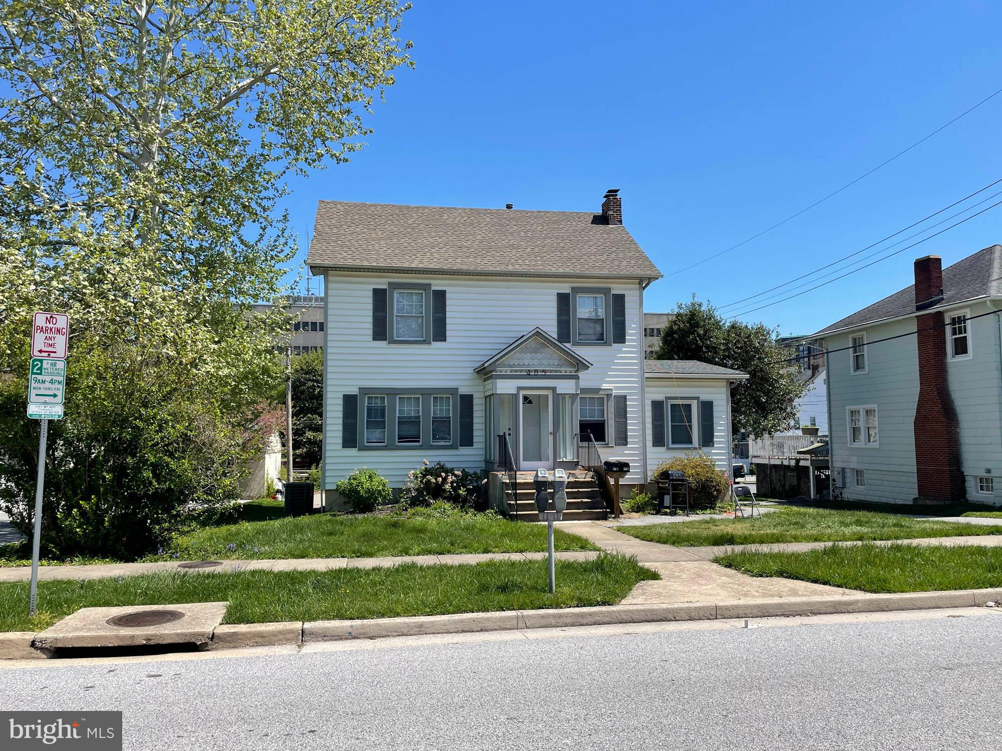 REAL ESTATE AUCTION featuring ON SITE and SIMULCAST ONLINE BIDDING!! Online Bidding opens - Wednesday, June 17, 2026. Live On Site Auction - Thursday, June 18, 2026 at 1:00 PM. List price is opening bid only. Property will be open 1 hour prior to the live auction. Owner sale of a recently renovated building arranged for two dwelling units in the heart of Towson. Both units are leased to students for a total of $4,800/month. Surface parking at the rear of the property provides additional income potential for monthly space rentals. The property is ideally positioned in short proximity to major employers, including Baltimore County Government offices, Towson University and an array of shopping, dining and entertainment options. The auction provides an opportunity to purchase a cash flow asset with residential/office zoning and ample parking in an exceedingly well-demanded Baltimore County location.