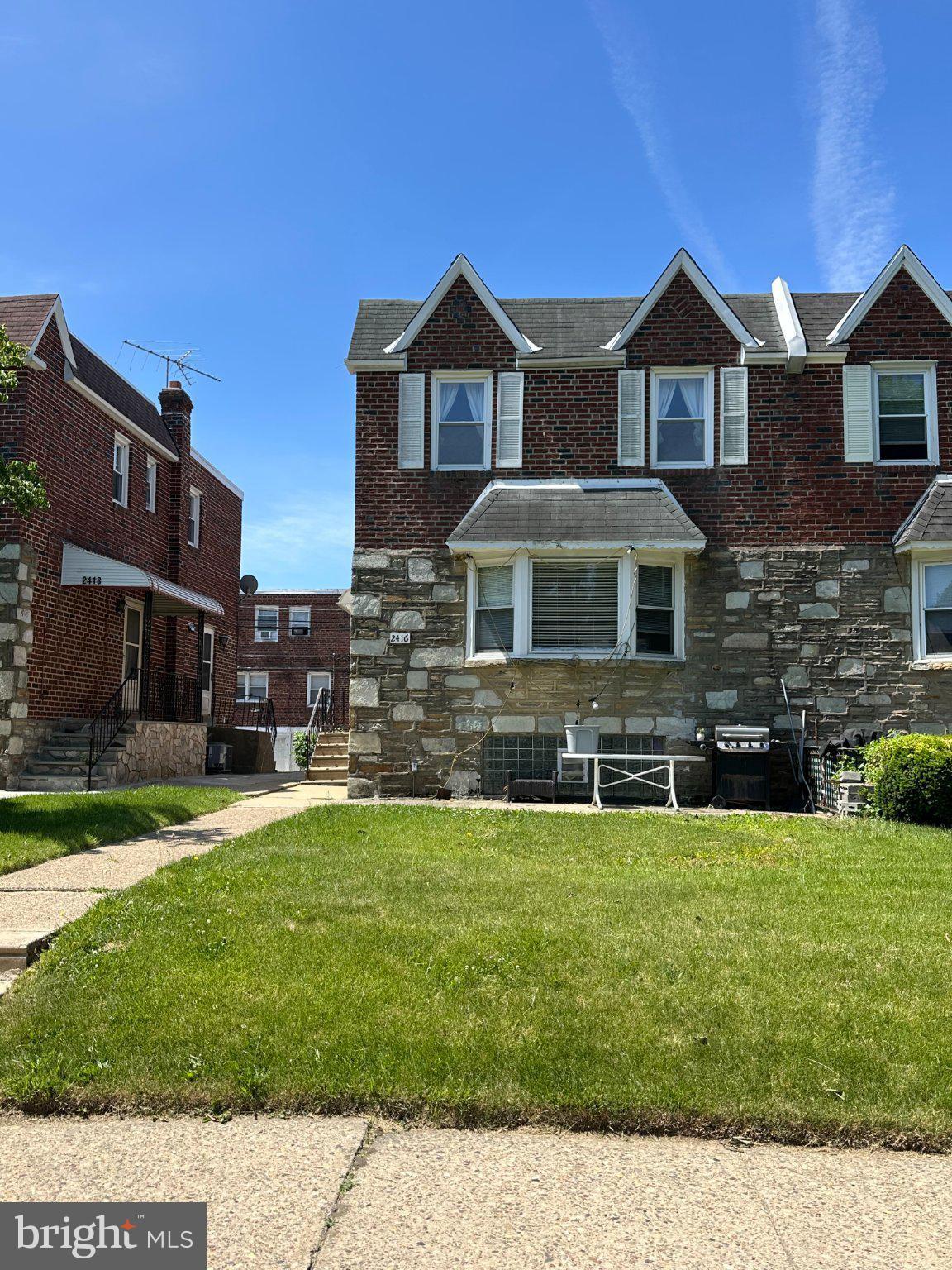 The property is being sold in "AS IS", 1st. floor features Living Room Dining room and Eat in kitchen, 2nd floor features 3bedrooms and 2 full baths. Finished basement with laundry area and door to the garage and rear of the driveway.