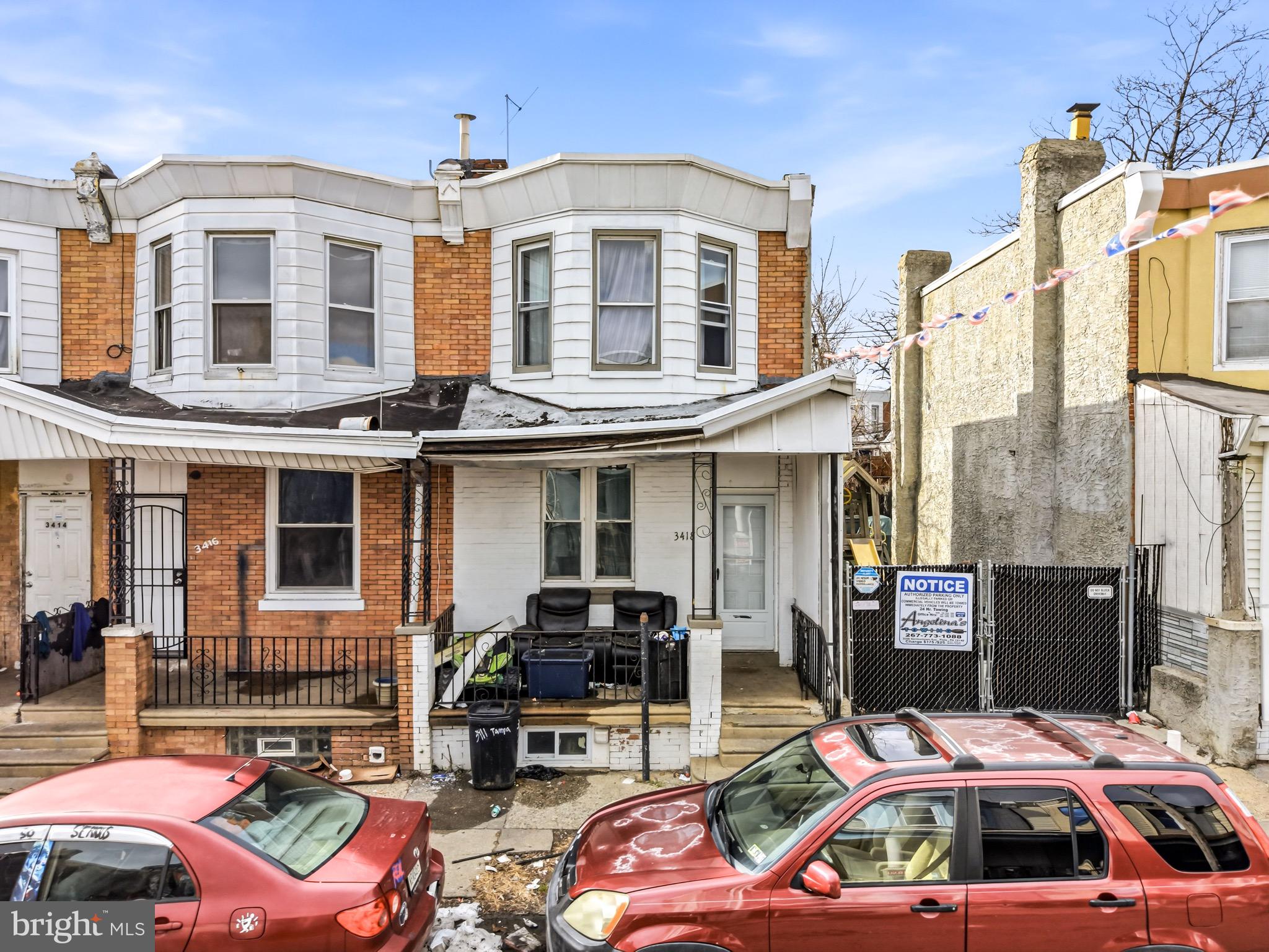 North Philadelphia rental opportunity for investors and contractors. This property presents the chance to improve and hold as a potential income-generating asset.

The neighborhood has a history of active rental use and ongoing reinvestment, making it appealing for those focused on building long-term portfolio value.

Property is being sold strictly as-is.