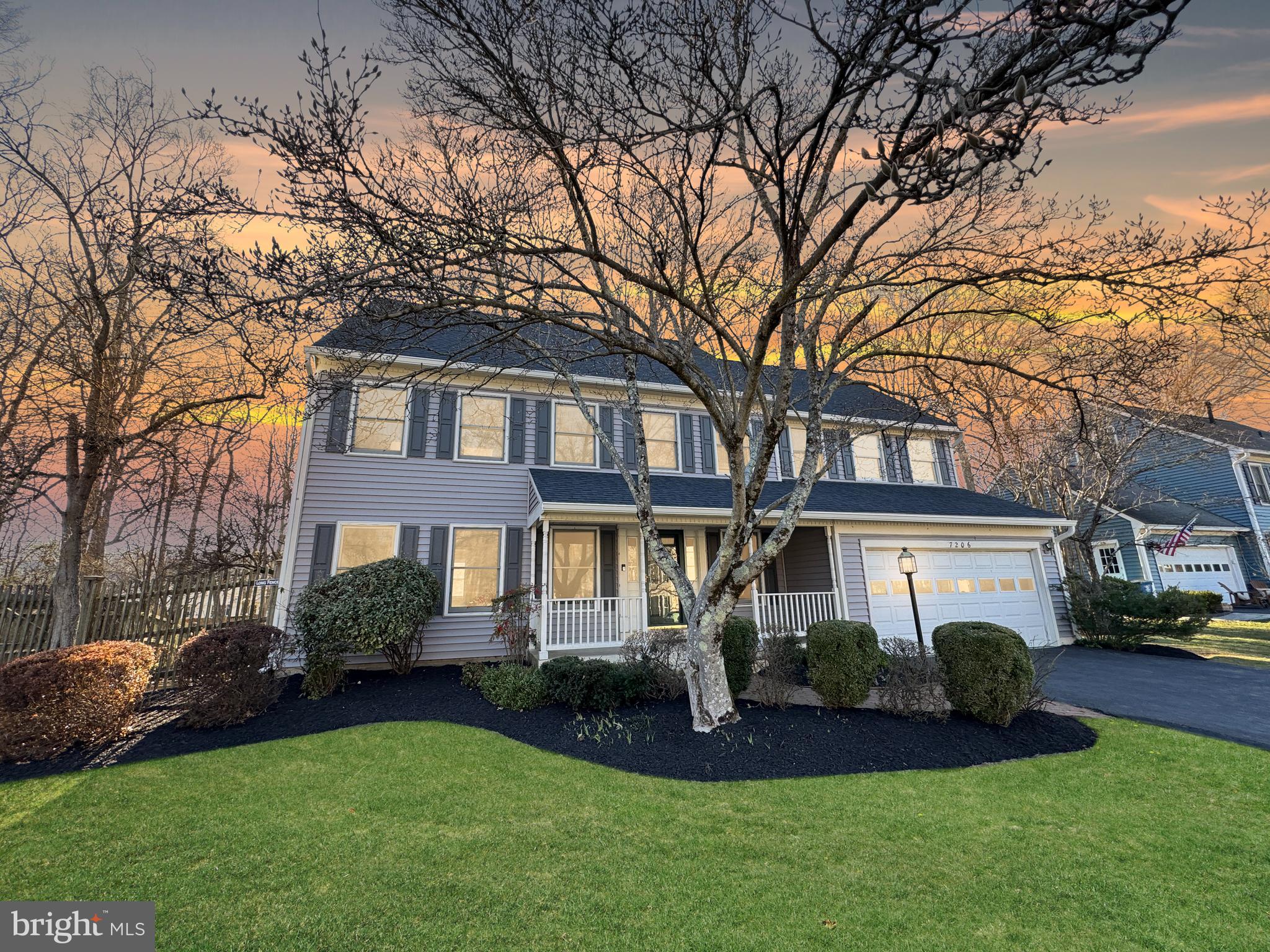 ***Free Food Truck Open House Saturday 12-2PM******Catered Open Houses Friday Night 5-7PM and Sunday 11am-1PM*** Welcome to a home where luxury upgrades meet everyday comfort in a spacious, inviting setting. From the moment you step inside, gleaming hardwood floors (refinished in 2020) flow through the main level, leading into a bright, open living room. This welcoming space was refreshed in 2020 with additional windows that flood the room with natural light. In the evening, a gas fireplace becomes the cozy focal point, and plush new carpeting adds warmth underfoot.

Any home chef will love the gourmet kitchen, completely remodeled in 2020 for both style and function. It features brand-new cabinets, a large island for meal prep and casual dining, stunning white quartz countertops, a deep basin sink, and high-end appliances. A white porcelain stove adds timeless elegance, while the double oven offers convenience for hosting or daily cooking. The built-in refrigerator seamlessly blends with the cabinetry, giving the kitchen a sleek, custom look. A perfectly integrated wine fridge makes entertaining effortless. Recessed and pendant lights brighten every corner, enhancing the space’s inviting ambiance. Even the dining room got a facelift with a chic new light fixture in 2020, setting the stage for memorable gatherings.

A whole-house water filtration system (2020) ensures crisp, clean water from every tap, with additional dedicated filters in the kitchen and primary spa bath. The main level also includes a bright home office with new recessed lighting (2020) and a stylishly updated half-bath. Every improvement, big or small, was made with comfort in mind.

Upstairs, the primary suite was expanded in 2020 to include a spa-like ensuite and a boutique-style walk-in closet. After a long day, unwind in the luxurious freestanding soaking tub, beautifully framed by elegant marble tile, or enjoy the massive glass-enclosed walk-in shower with marble accents. The suite features two separate ensuite bathrooms, each offering privacy and convenience—one with a sleek quartz countertop and shiplap accents, and the other with its own walk-in shower, generous vanity, and stylish finishes. A spacious walk-in closet with custom shelving completes the retreat.

Additional guest bedrooms offer comfortable accommodations, with one currently set up as an exercise space and others providing flexible options for work or relaxation. A second-floor bathroom was updated in 2020 with modern fixtures and fresh tile, ensuring everyone has a stylish space of their own. Even the nursery features new recessed lighting (2024), creating a soft, soothing glow.

Up another flight of stairs, a finished top floor offers a fantastic bonus space—perfect as a guest suite, playroom, or home theater. New ceiling fans (2021) and a wall-mounted AC unit (2022) keep it comfortable year-round. The laundry is also a breeze with a high-capacity washer upgraded in 2023.

Outside, major updates were completed in 2024, including a new roof, siding, gutters, and downspouts, giving the home a polished look and long-term peace of mind. When it’s time to unwind, the four-season screened-in porch offers the perfect year-round retreat. Enjoy your morning coffee with fresh air, relax by the fire pit on cool evenings, or take in a summer breeze—without the bugs. With vaulted ceilings, string lights, and an open yet sheltered feel, it’s ideal for entertaining or simply enjoying the outdoors.

Residents enjoy a scenic lake, walking trails, a playground, and tennis courts, with direct access to Huntley Meadows Park. Despite its peaceful setting, Lake Devereux is just minutes from Kingstowne Town Center and Hilltop Village Center (Wegmans), with plenty of shopping and dining options. Commuters love the easy access to I-95, I-395, I-495, and the Fairfax County Parkway, along with Metro’s Blue and Yellow Lines and the Franconia–Springfield.