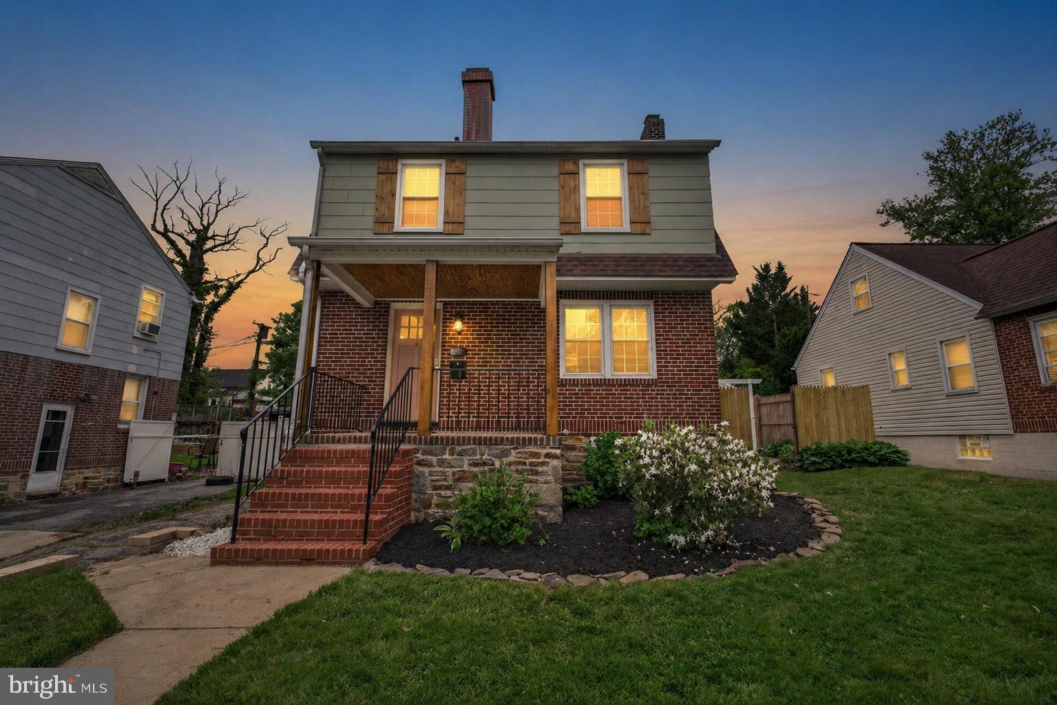 This colonial beauty is a true boho paradise, featuring a sun-drenched great room with walls of windows, hardwood floors, and a space that makes everyday living feel effortless… all just minutes from downtown Baltimore. Come see it today.

Your lifestyle starts here. Coffee on the covered front porch, quiet mornings, and a space that just feels good to come home to.

You’ve got flexibility. Three spacious bedrooms with loft space, great for kids, plus a finished basement with a full bath and private entrance: perfect for guests, work, or an extra living space.

The backyard is something special. Beautiful landscaping surrounds a serene pond with a fountain, creating a space to relax, unwind, and enjoy your own private outdoor retreat.

This is the one that feels like home the moment you walk in… don’t miss your chance to make it yours!