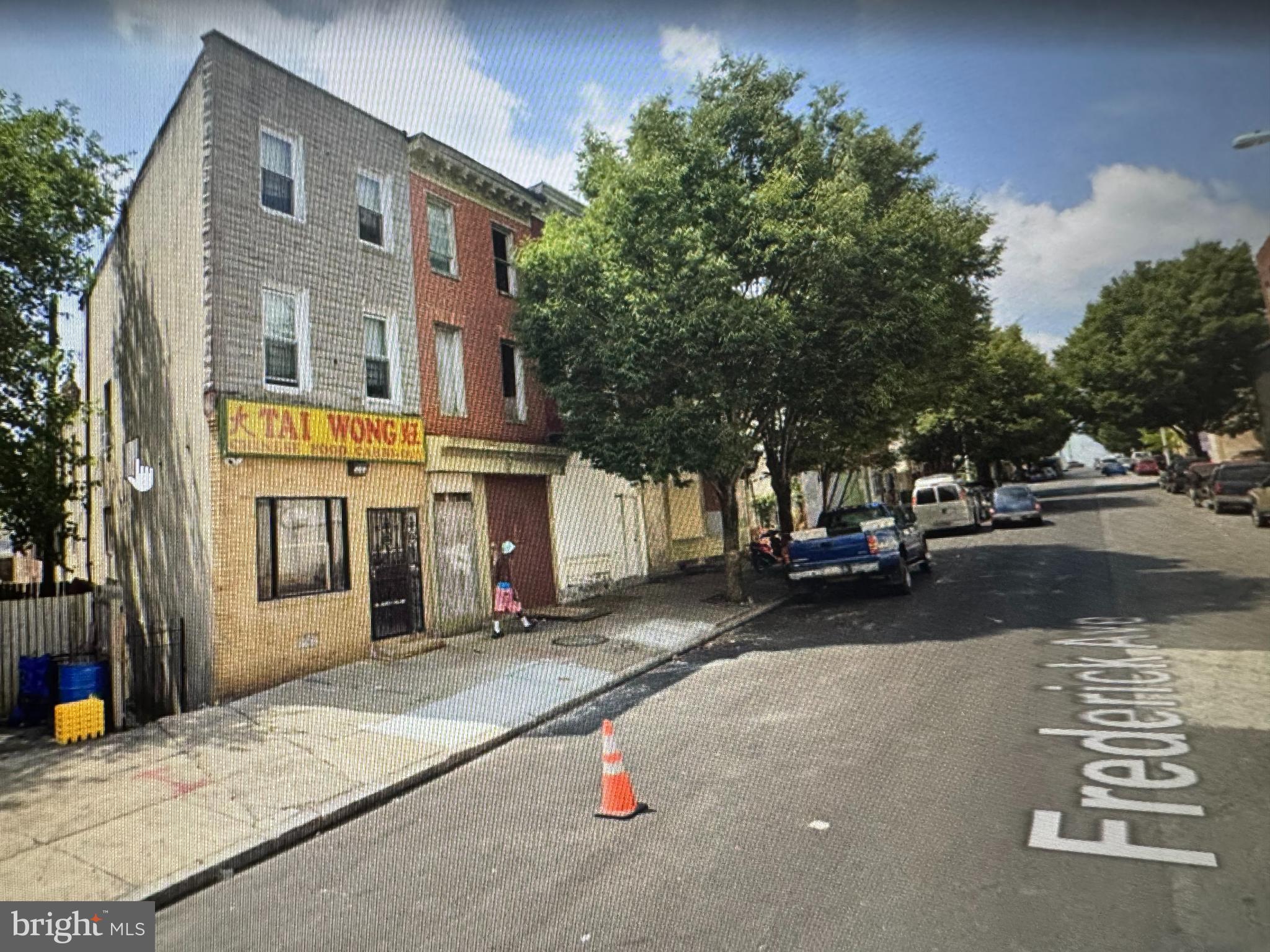 Great Opportunity to own a mixed use Residential & Commercial Building with a carryout business in Baltimore City, Maryland. Zoned R-8. (The listed price includes both Building and business), You might be able to convert the current business to your own concepts with a special use permit or a variance, from the city or county planning department.  This three level end unit townhouse currently uses the first floor as a carryout restaurant. The second and third floors contain residential units with 5 bedrooms, 1.5 bathrooms, and an unfinished basement.  It is a great location surrounded by city residential buildings. The existing business has been in the location for at least 32 years. No condo or HOA fee. Sold in AS IS conditions.  The property is conveniently located near the University of Maryland Medical Center, the Horseshoe Casino, and Inner Harbor. Easy access to major highways I-95, I-395 and BWI airport.